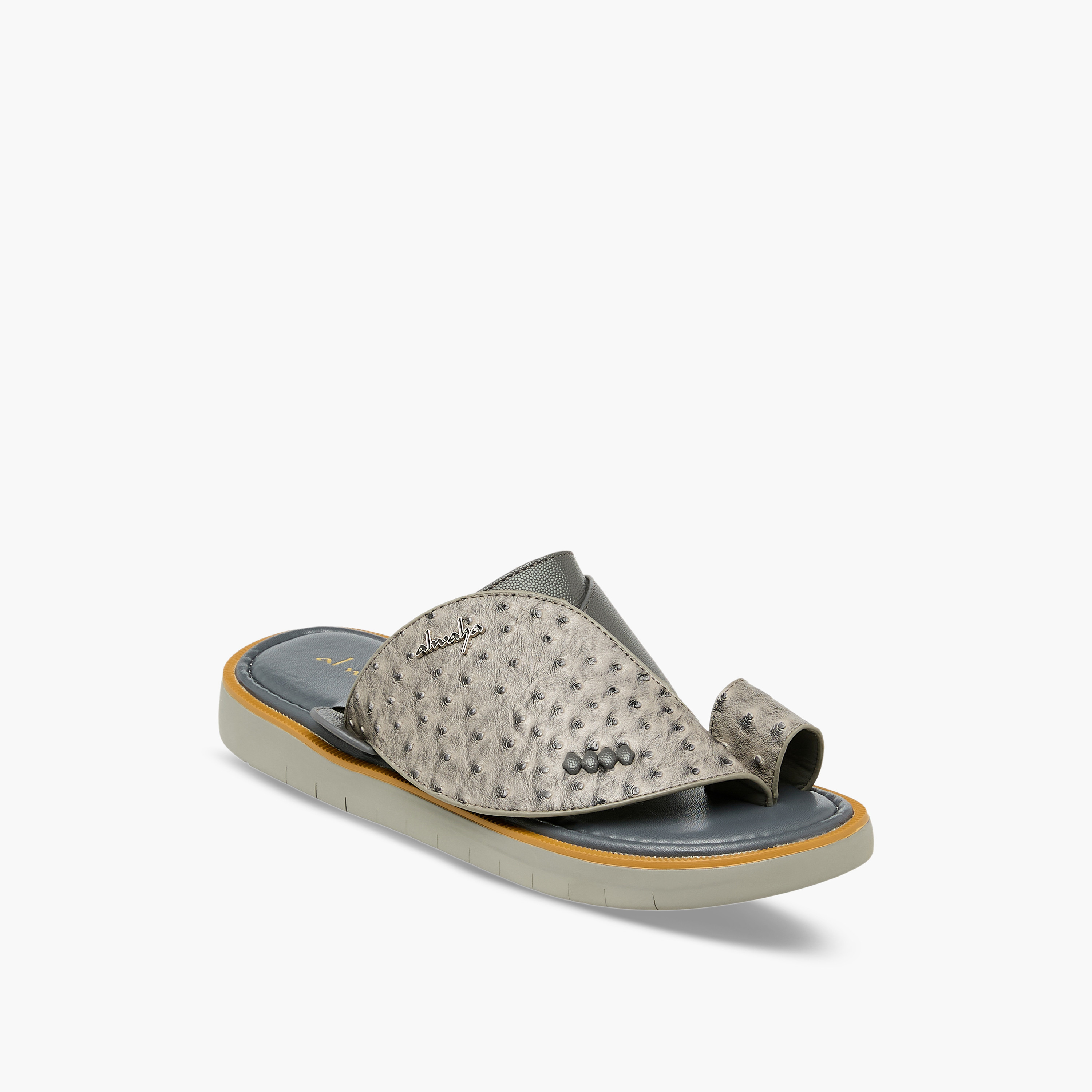 Al Waha Men Toe Loop Detail Arabic Sandals-men-shoes-sandals-image-2