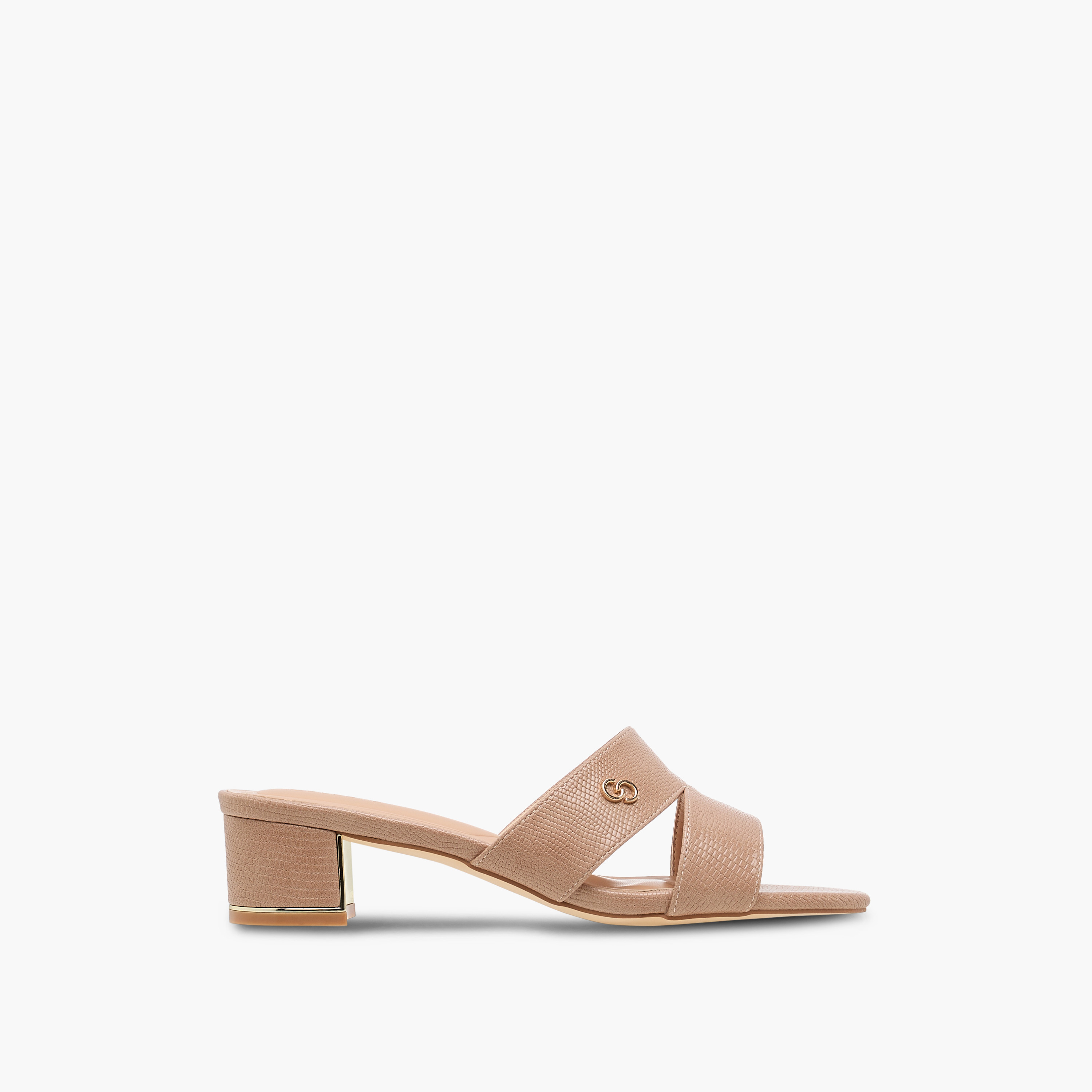 Celeste Women's Textured Slip-On Sandals with Block Heels-women-shoes-sandals-heeled-image-3