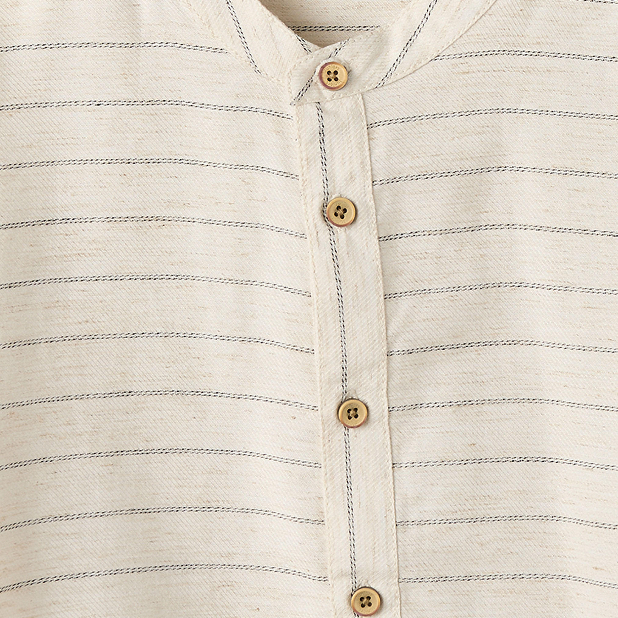 Juniors Long Sleeves Shirt with Stripes-boys-clothing-shirts-image-4