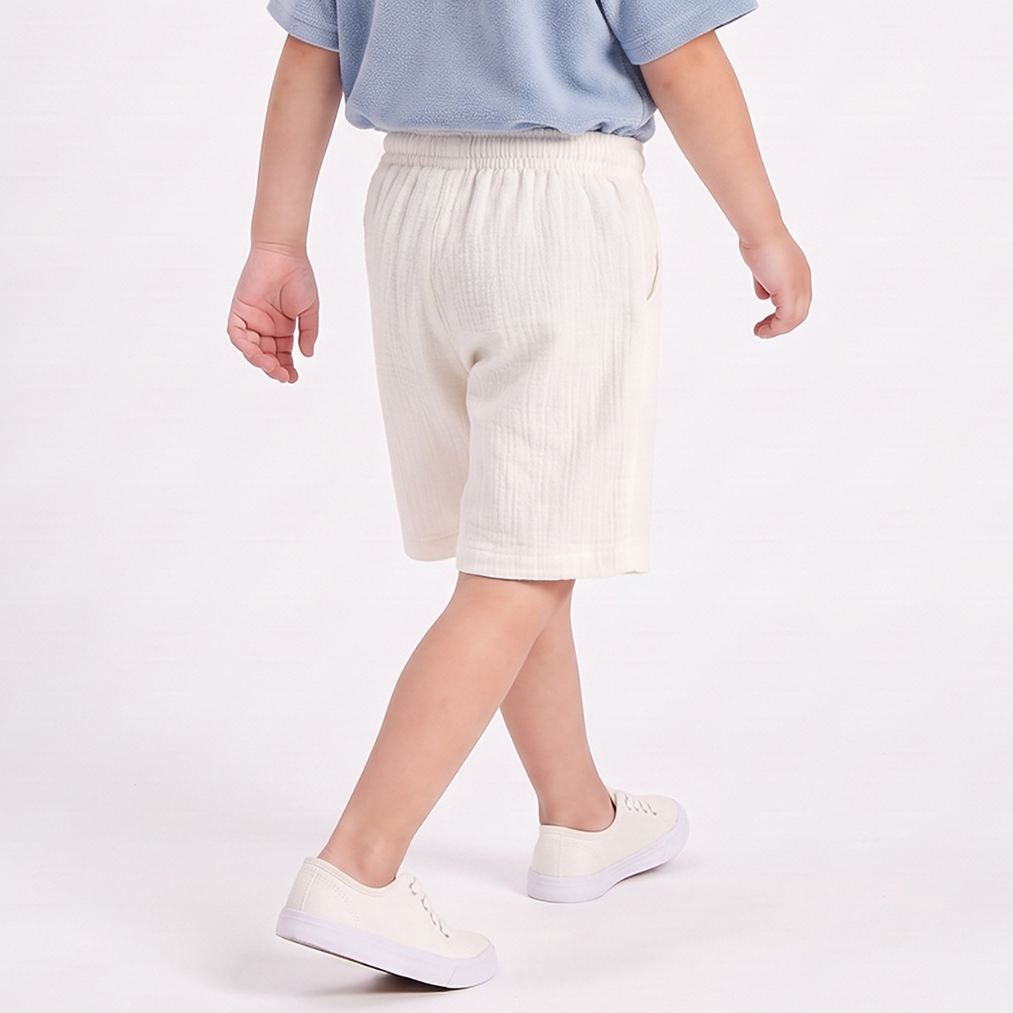 شورت بطول الركبة وخصر مطاطي برباط إغلاق وجيب-baby-boys-clothing-bottoms-shorts-image-2