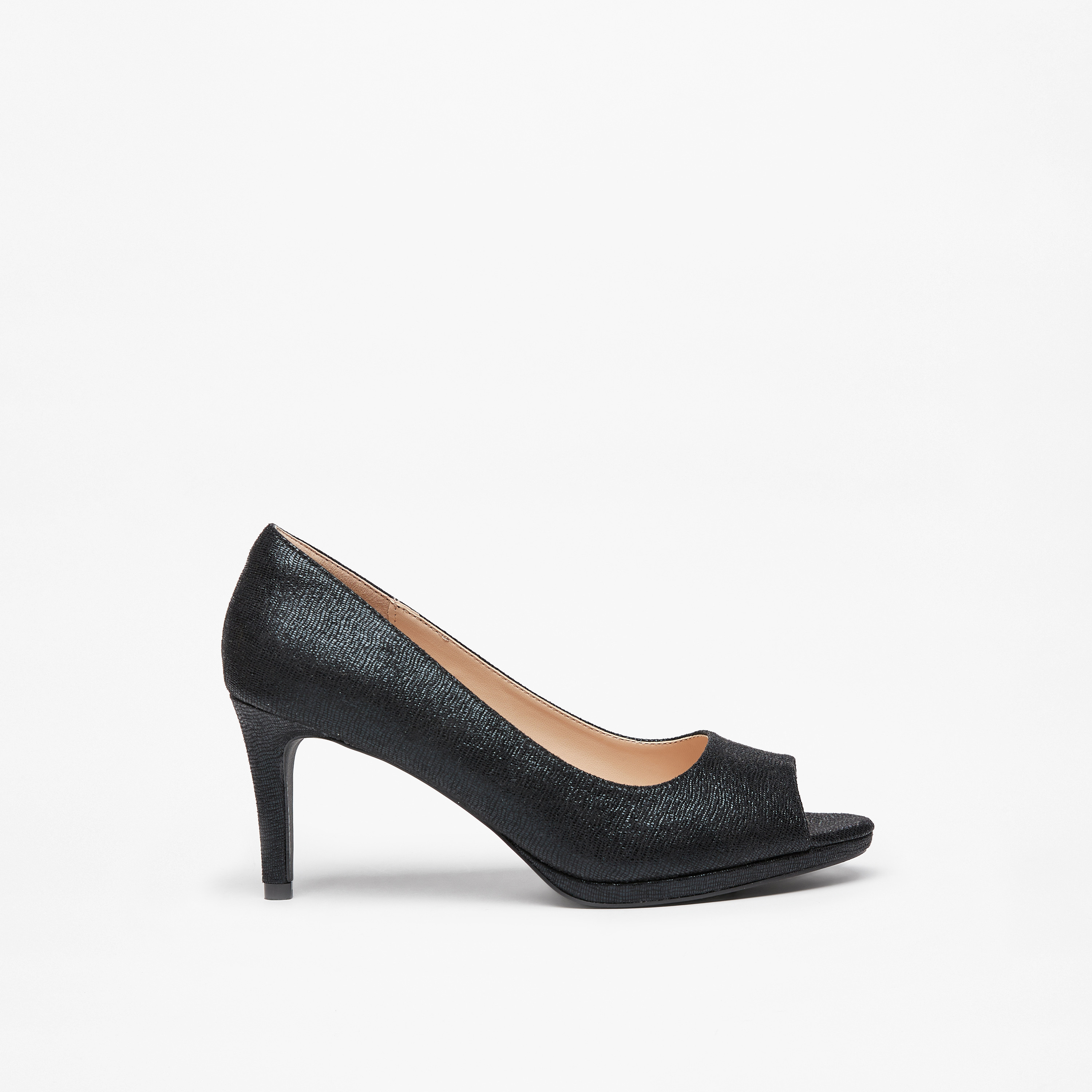 حذاء كلاسكي بارز الملمس بفتحة إصبع وكعب ستيليتو للنساء من سيليست-women-shoes-sandals-heeled-image-8