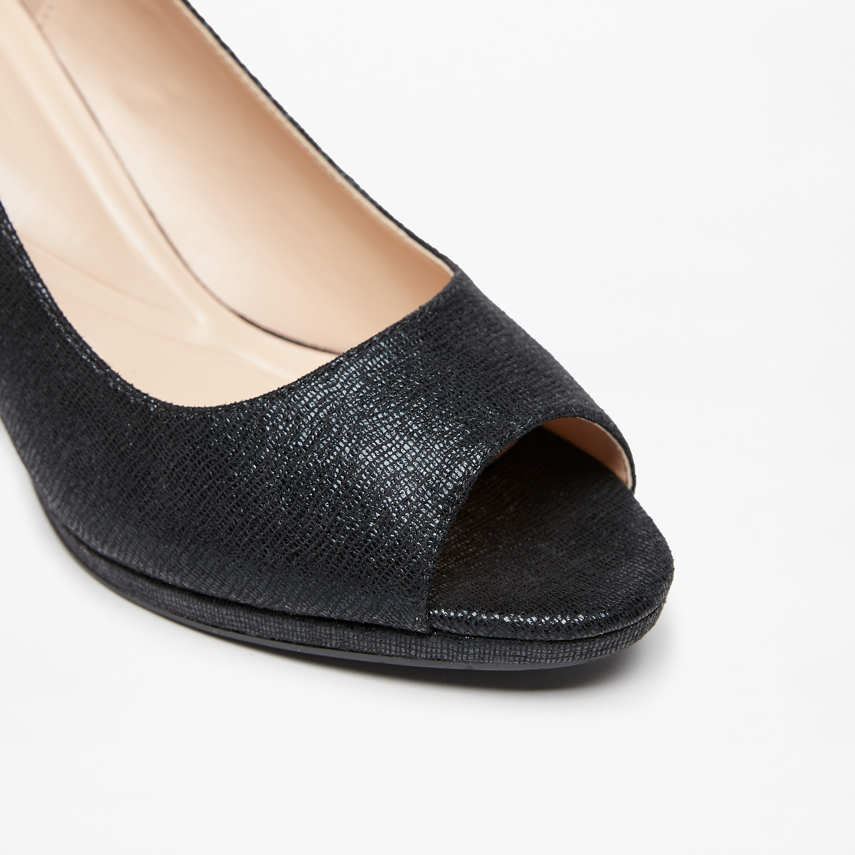 حذاء كلاسكي بارز الملمس بفتحة إصبع وكعب ستيليتو للنساء من سيليست-women-shoes-sandals-heeled-image-10