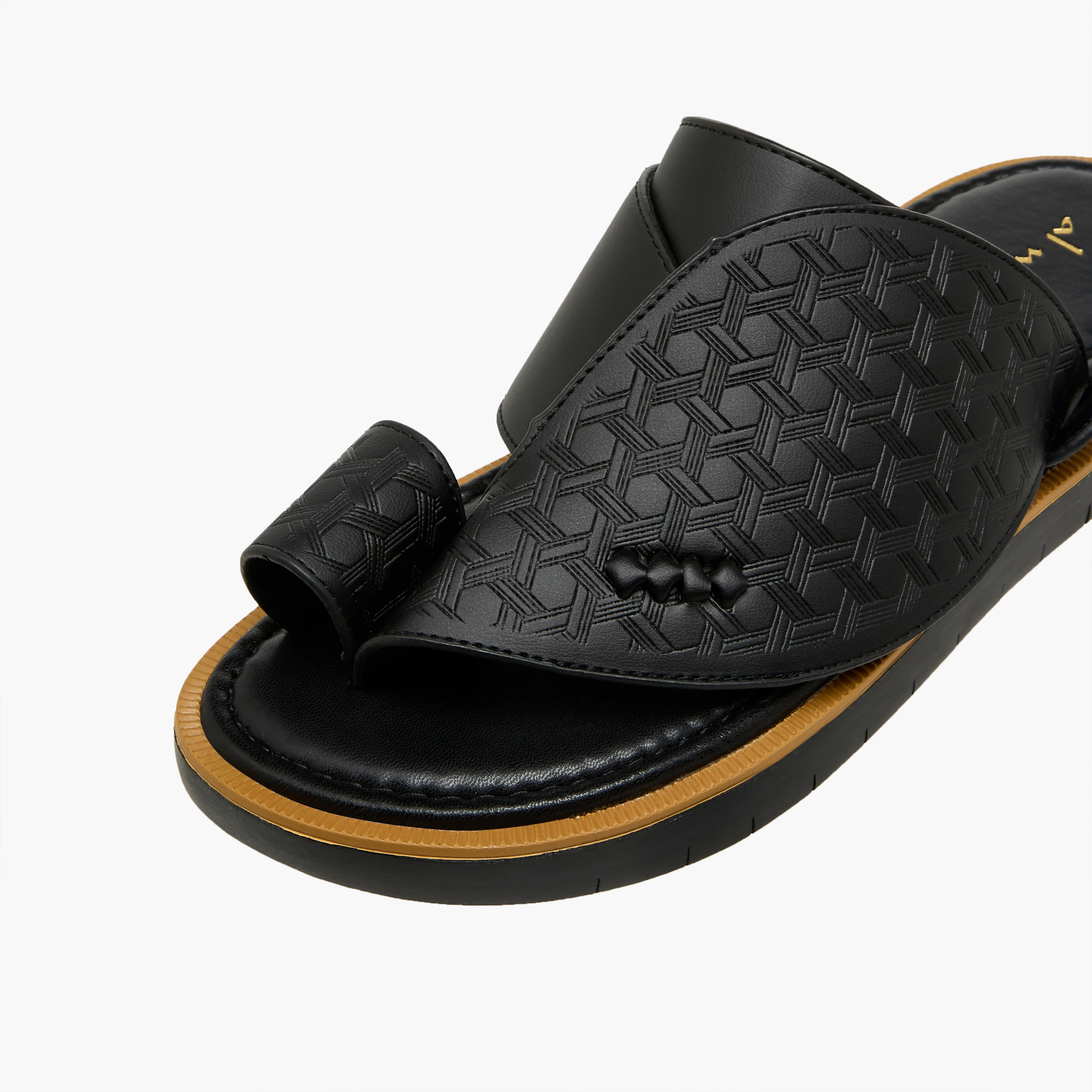 صندل عربي بارز الملمس للرجال من الواحة-men-shoes-sandals-image-4