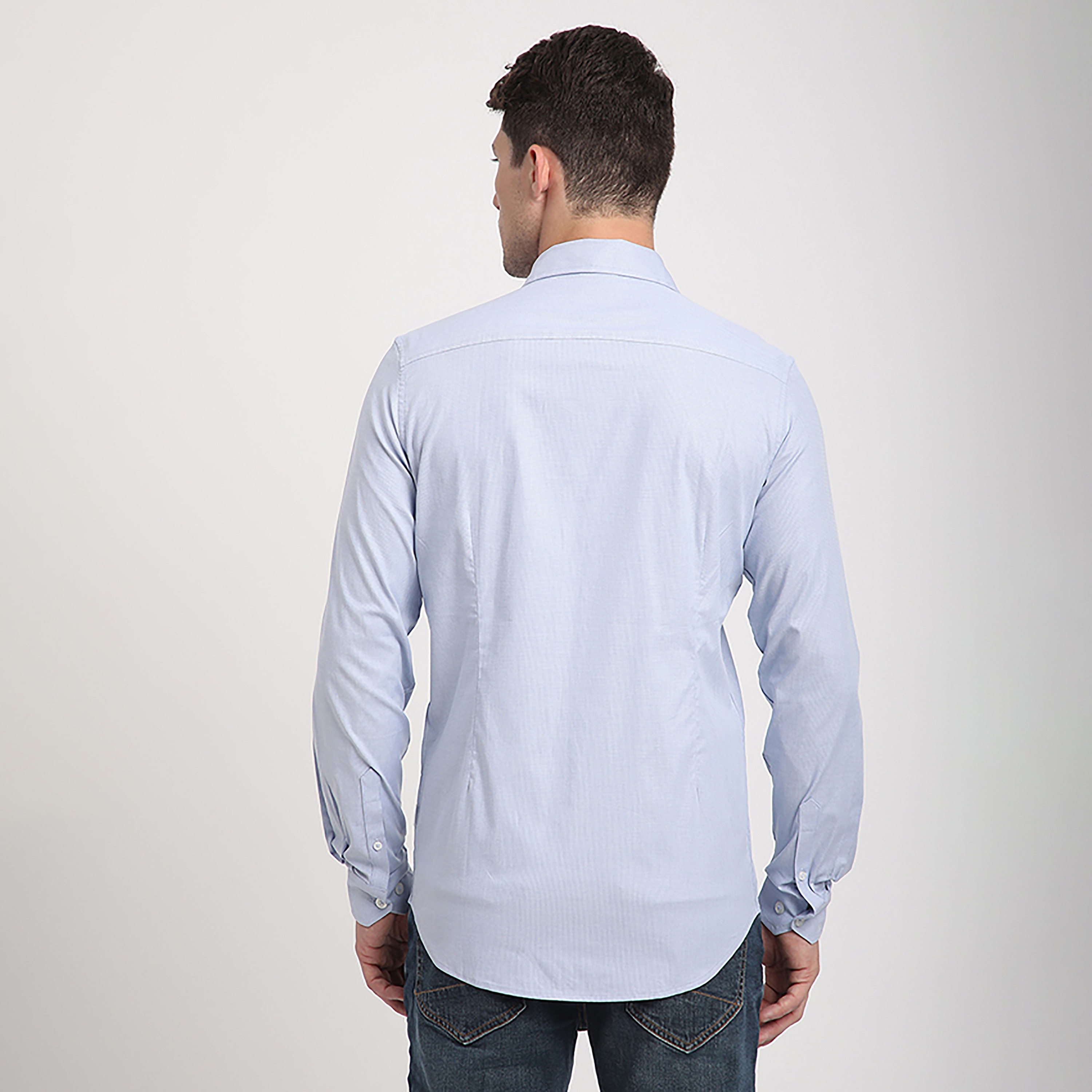 Beverly Hills Polo Club Regular Fit Plain Spread Collar Long Sleeves Men's Shirt-men-clothing-shirts-image-5