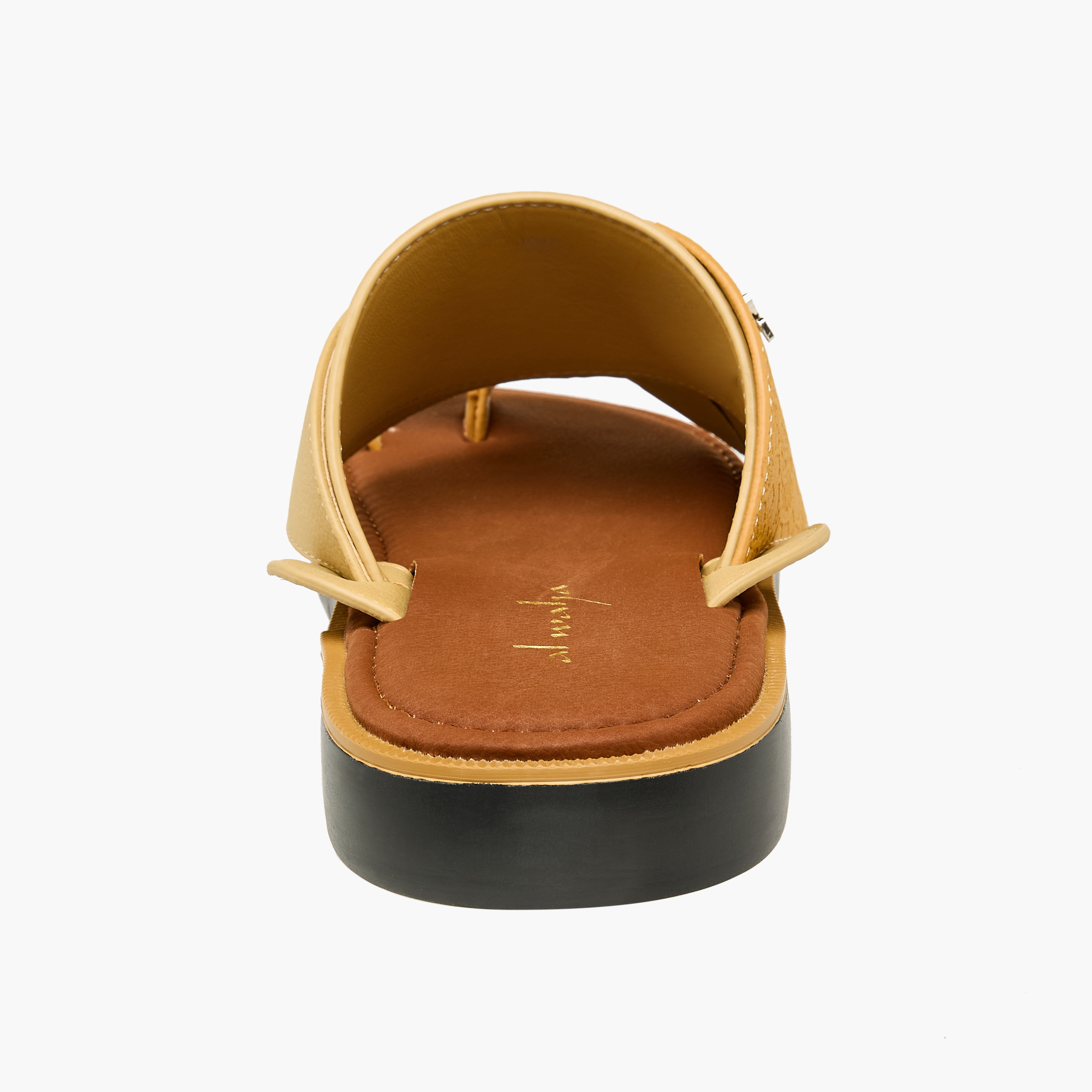Al Waha Men Toe Loop Detail Arabic Sandals-men-shoes-sandals-image-5