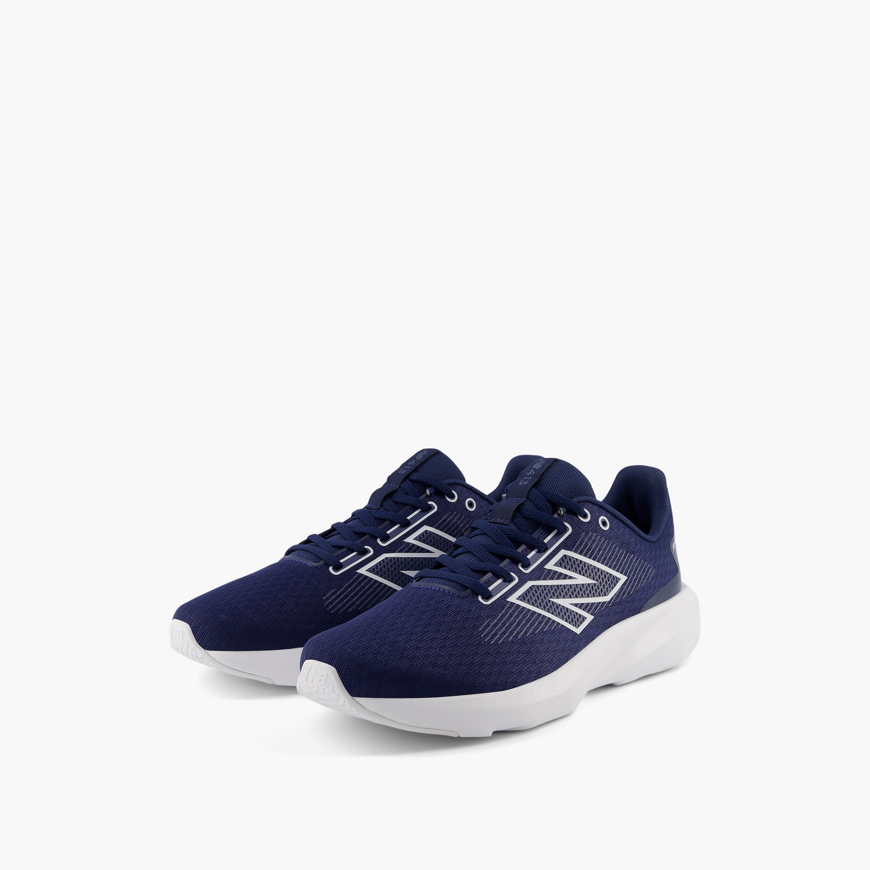 New Balance Men's Logo Print Lace-Up Sports Shoes-sports-men-shoes-image-3