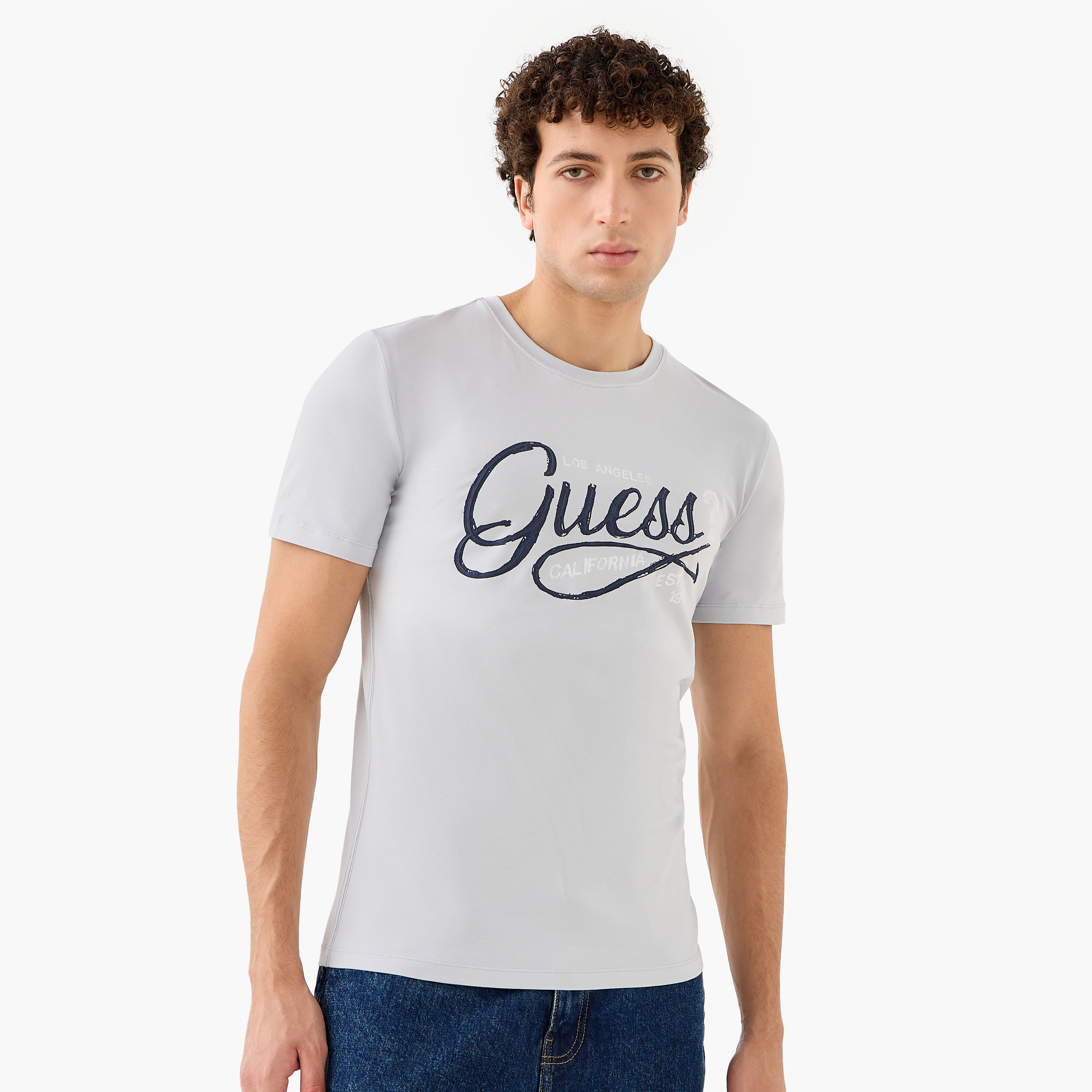 تيشيرت بأكمام قصيرة وطبعات شعار من جيس-men-clothing-tshirtsandpolos-tshirts-image-6