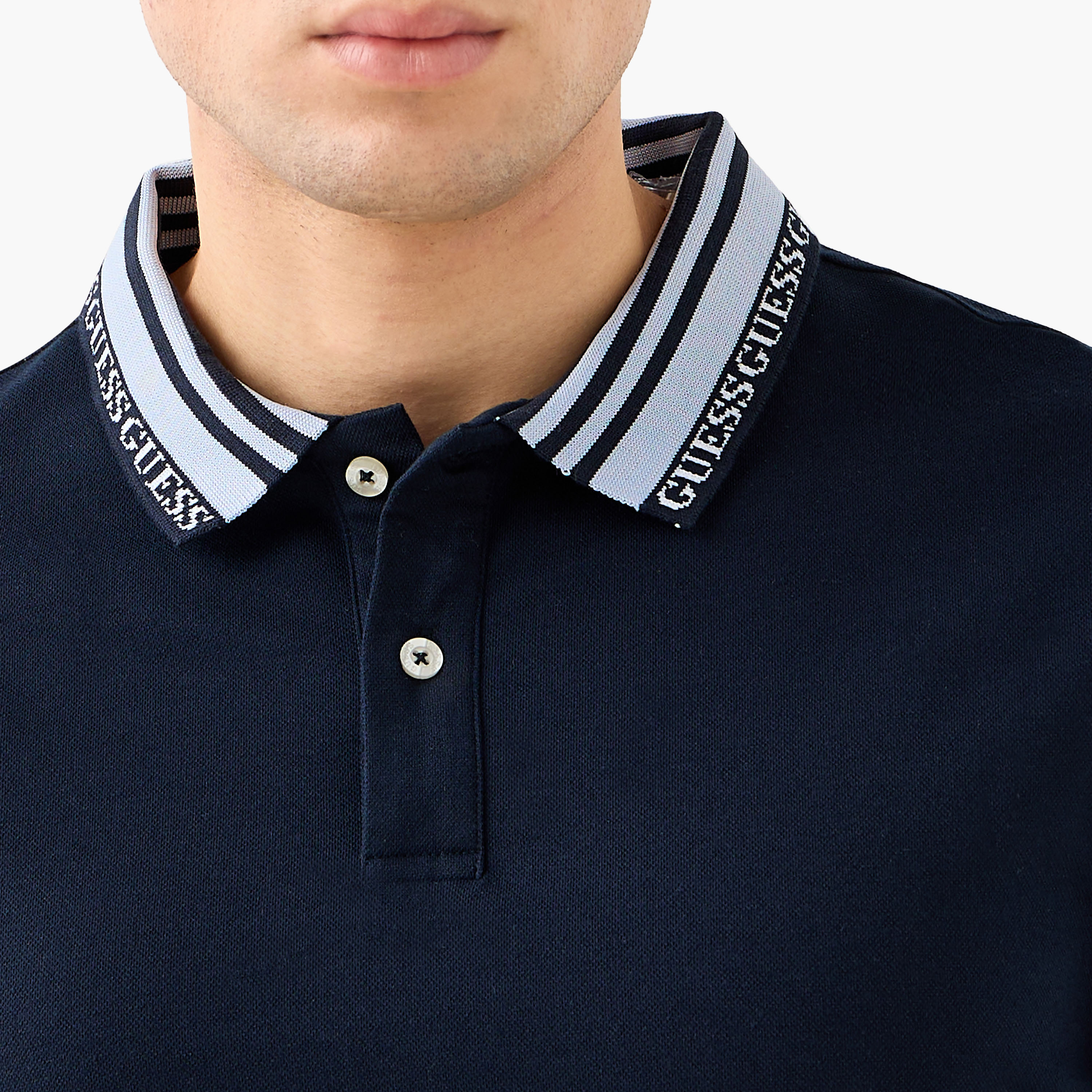 Guess Lyle Polo T-shirt with Short Sleeves-men-clothing-tshirtsandpolos-polos-image-5