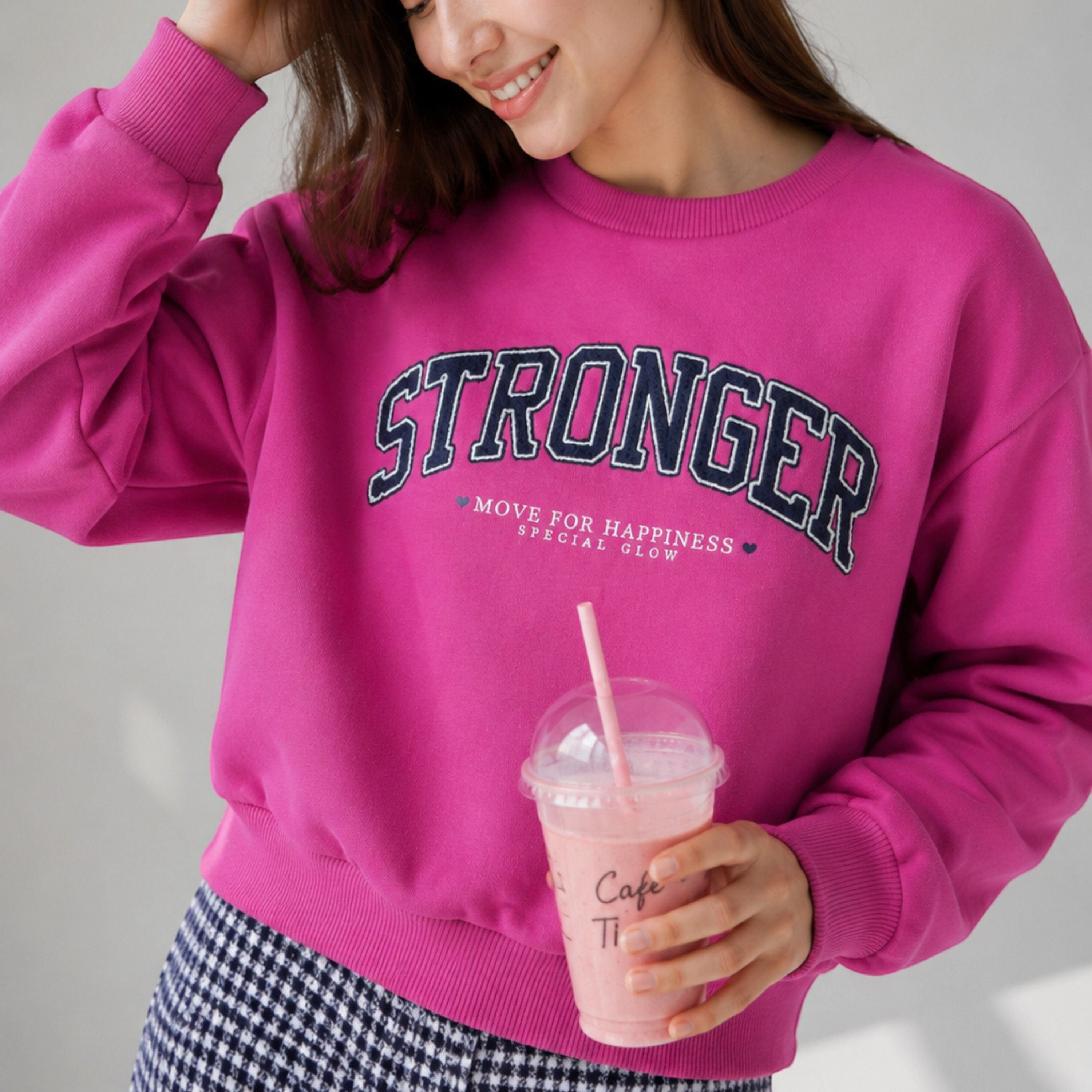 Dirkje Long Sleeves Stronger Embroidered Sweatshirt-girls-clothing-sweatshirts-image-5
