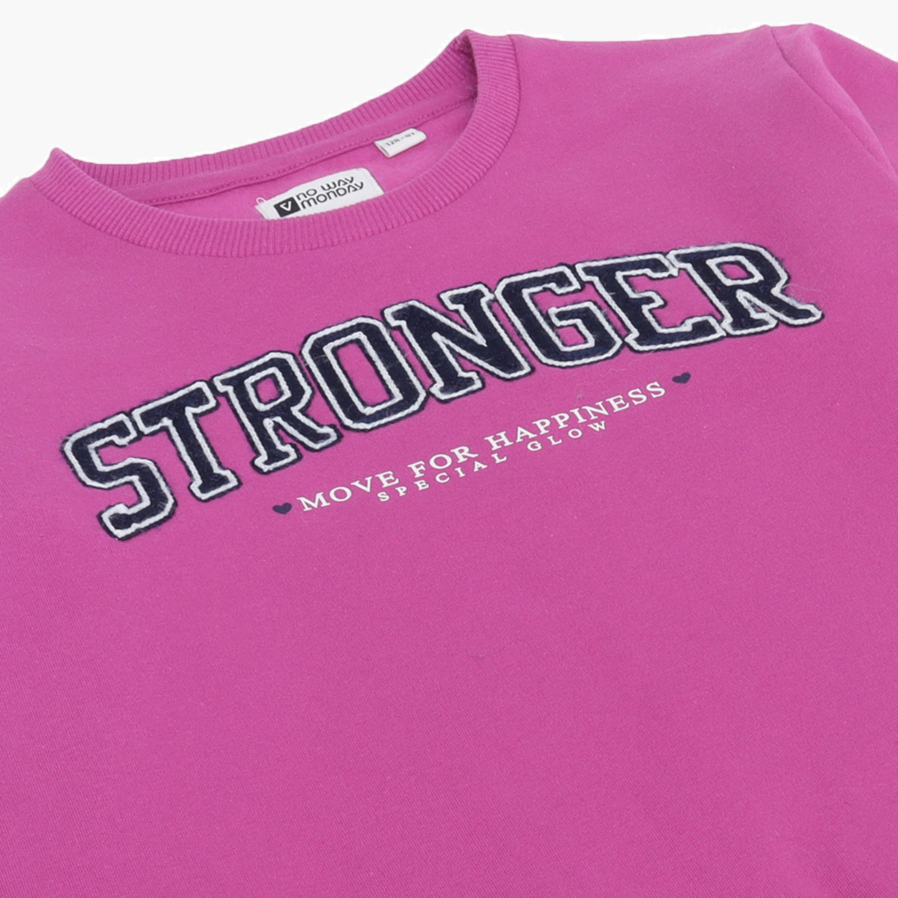 Dirkje Long Sleeves Stronger Embroidered Sweatshirt-girls-clothing-sweatshirts-image-6