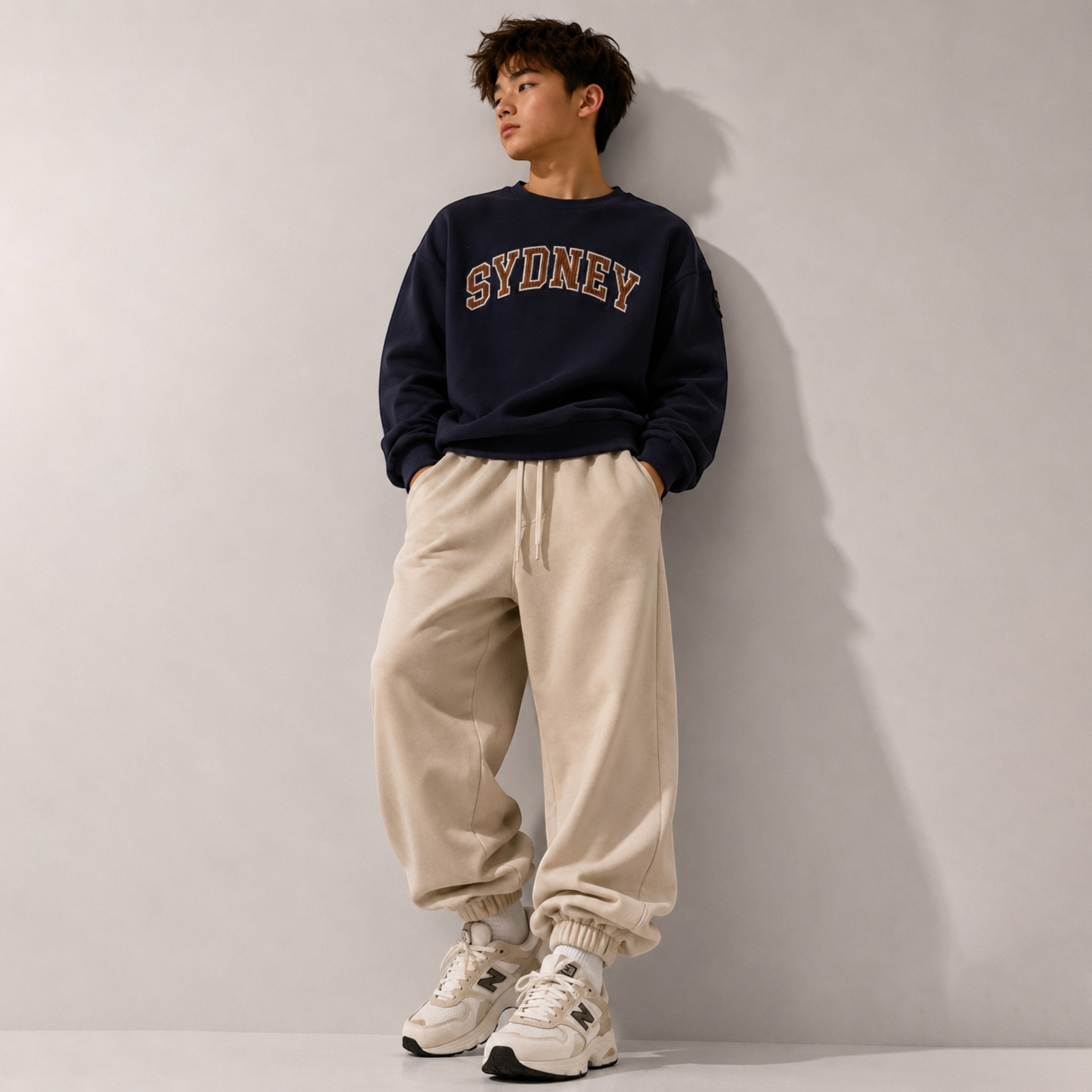 سويت شيرت غرافيك بأكمام طويلة بطبعة سيدني من ديركجي-boys-clothing-sweatshirts-image-2