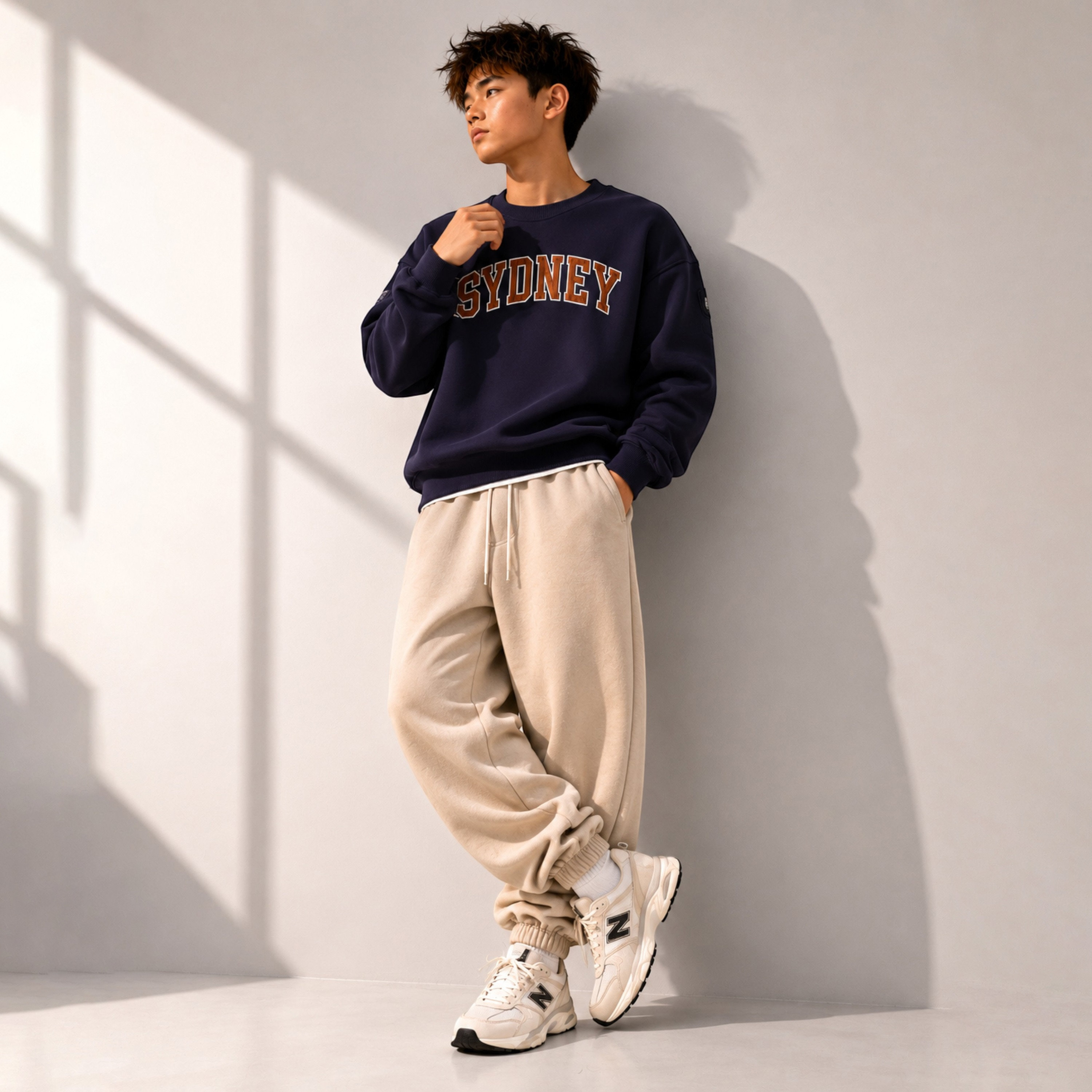 سويت شيرت غرافيك بأكمام طويلة بطبعة سيدني من ديركجي-boys-clothing-sweatshirts-image-3