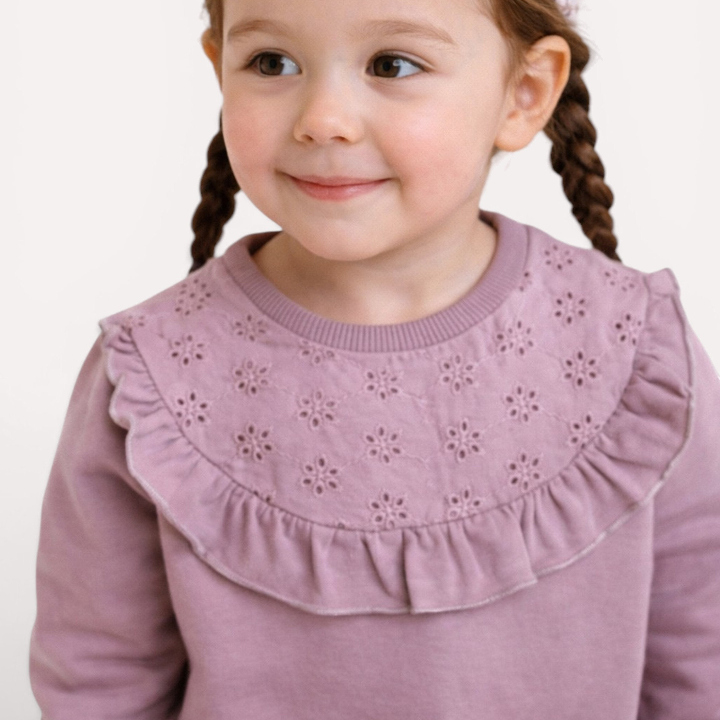 Dirkje Long Sleeves Ruffle Neck Top & Leggings with Headband Set-baby-girls-clothing-setsandcoords-image-3