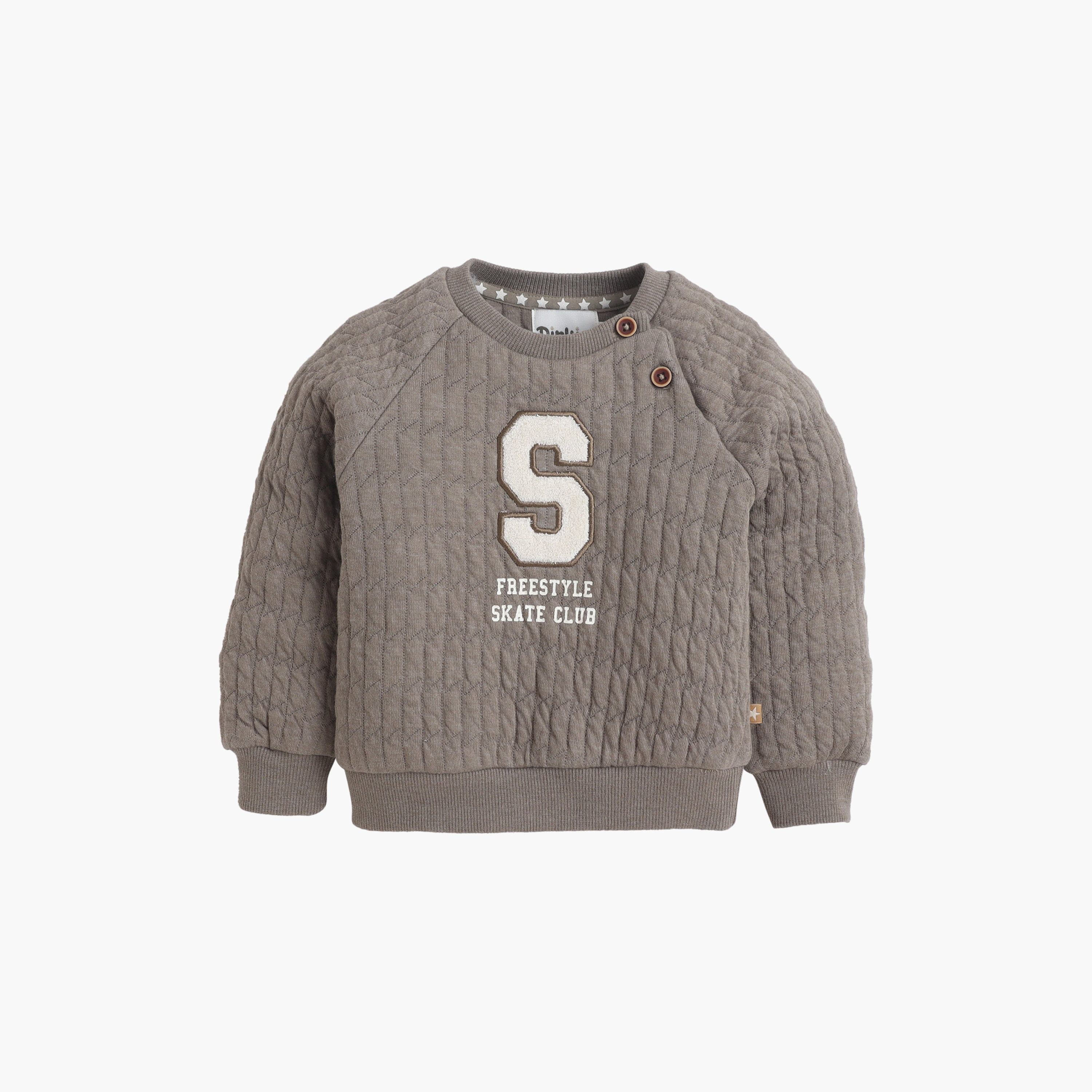 طقم سويت شيرت بأكمام طويلة بطبعة (Freestyle Skate Club) وبنطلون جوغر من ديركجي-baby-boys-clothing-setsandcoords-image-4