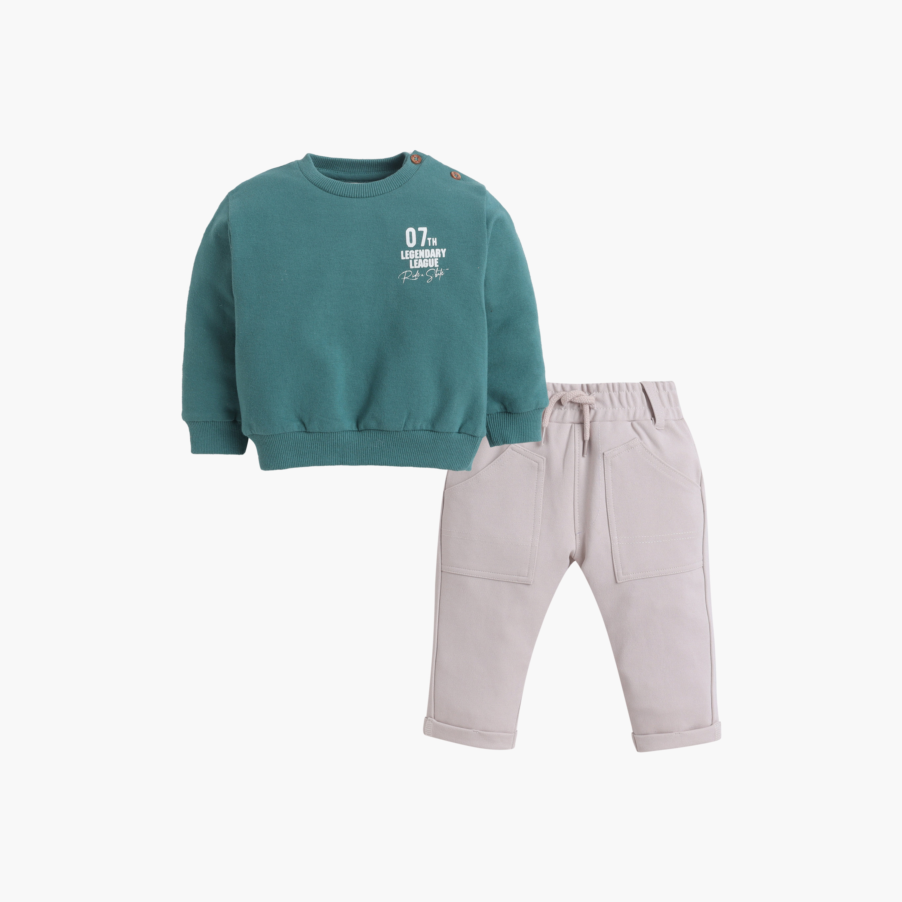 طقم سويت شيرت بأكمام طويلة بطبعة (07 Legendary League) وبنطلون جوغر من ديركجي-baby-boys-clothing-setsandcoords-image-4