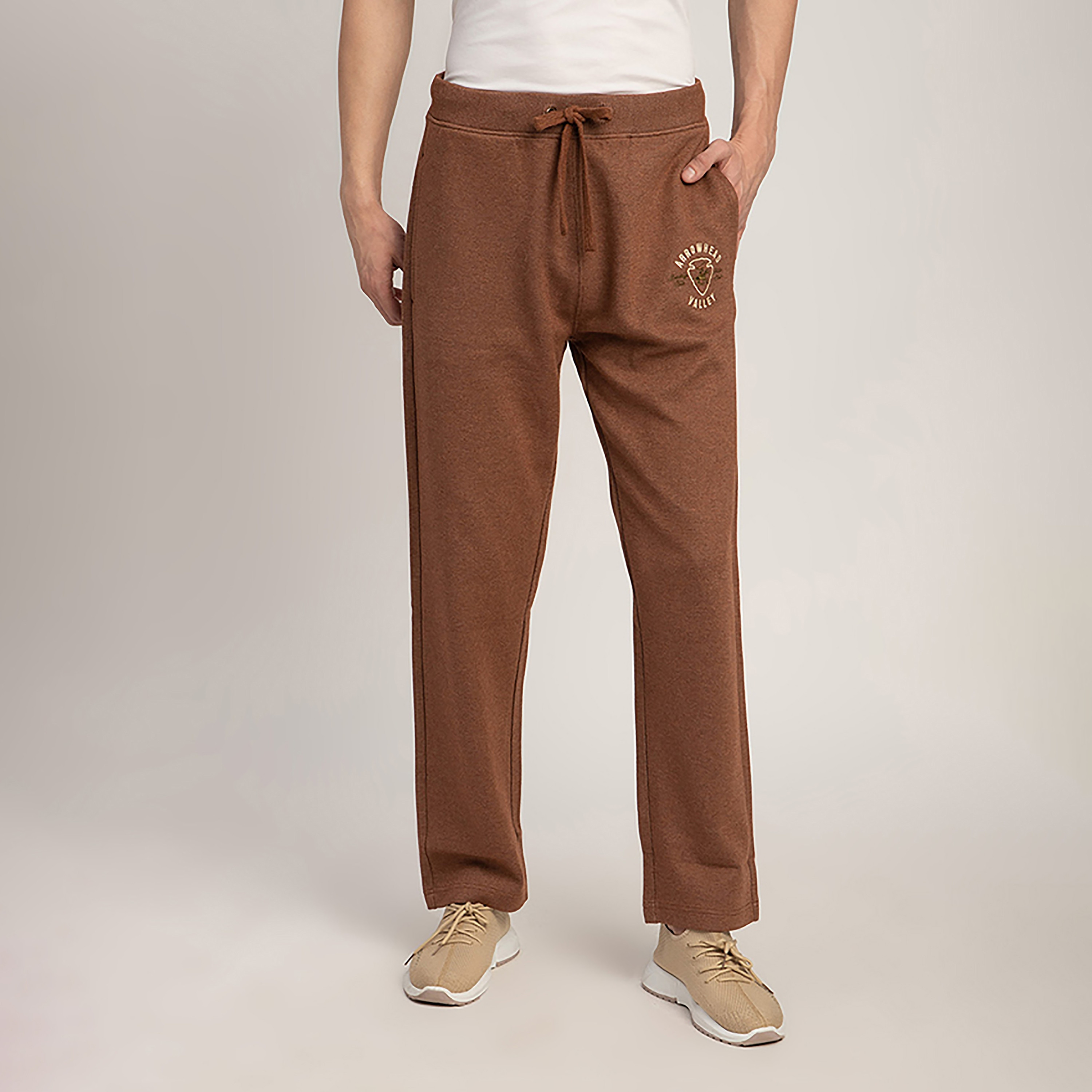 Beverly Hills Polo Club Plain Mid-Rise Drawstring Men's Sweatpants-men-clothing-bottoms-joggers-image-1