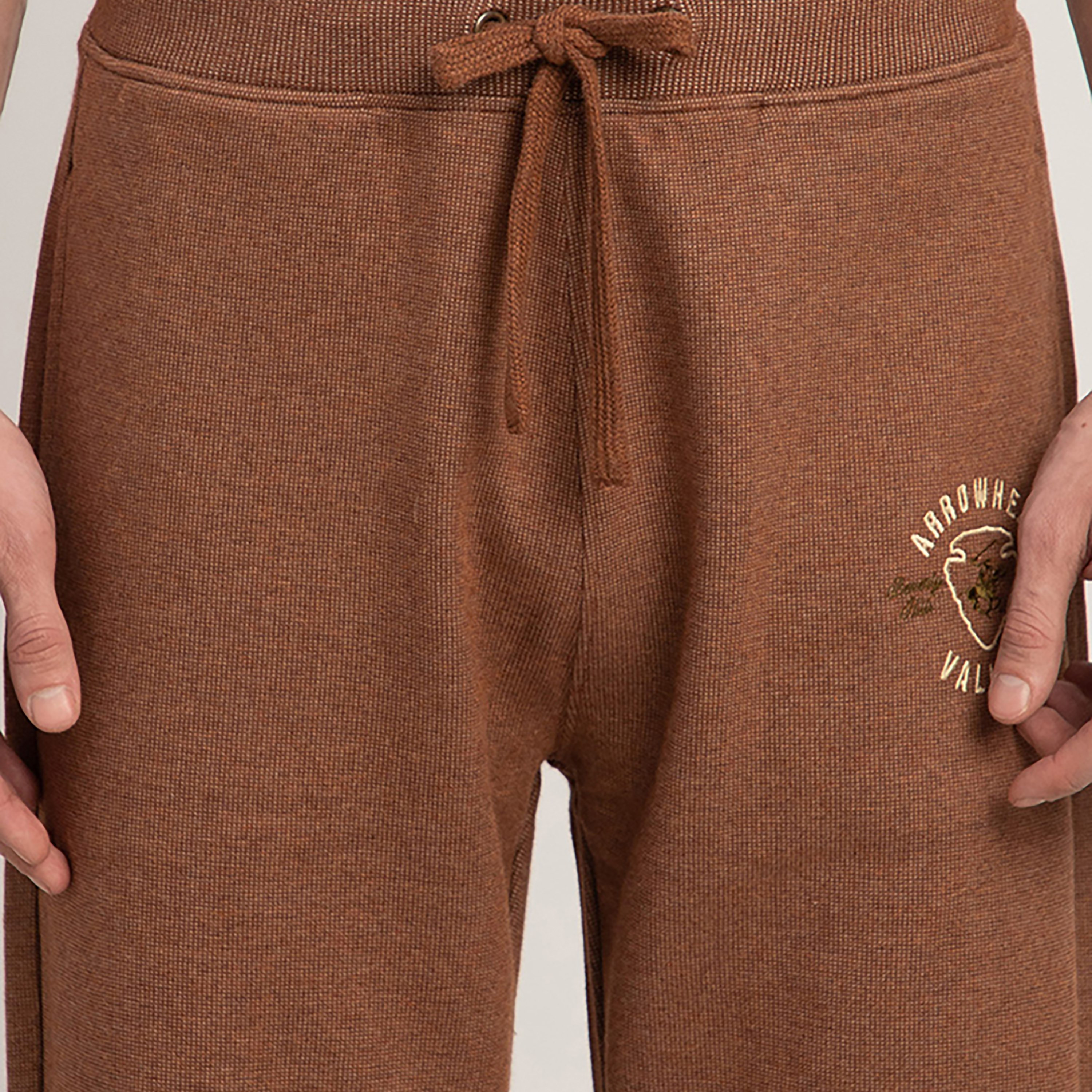 بنطلون رياضي رجالي سادة متوسط الارتفاع برباط شد من بيفرلي هيلز بولو كلوب-men-clothing-bottoms-joggers-image-2