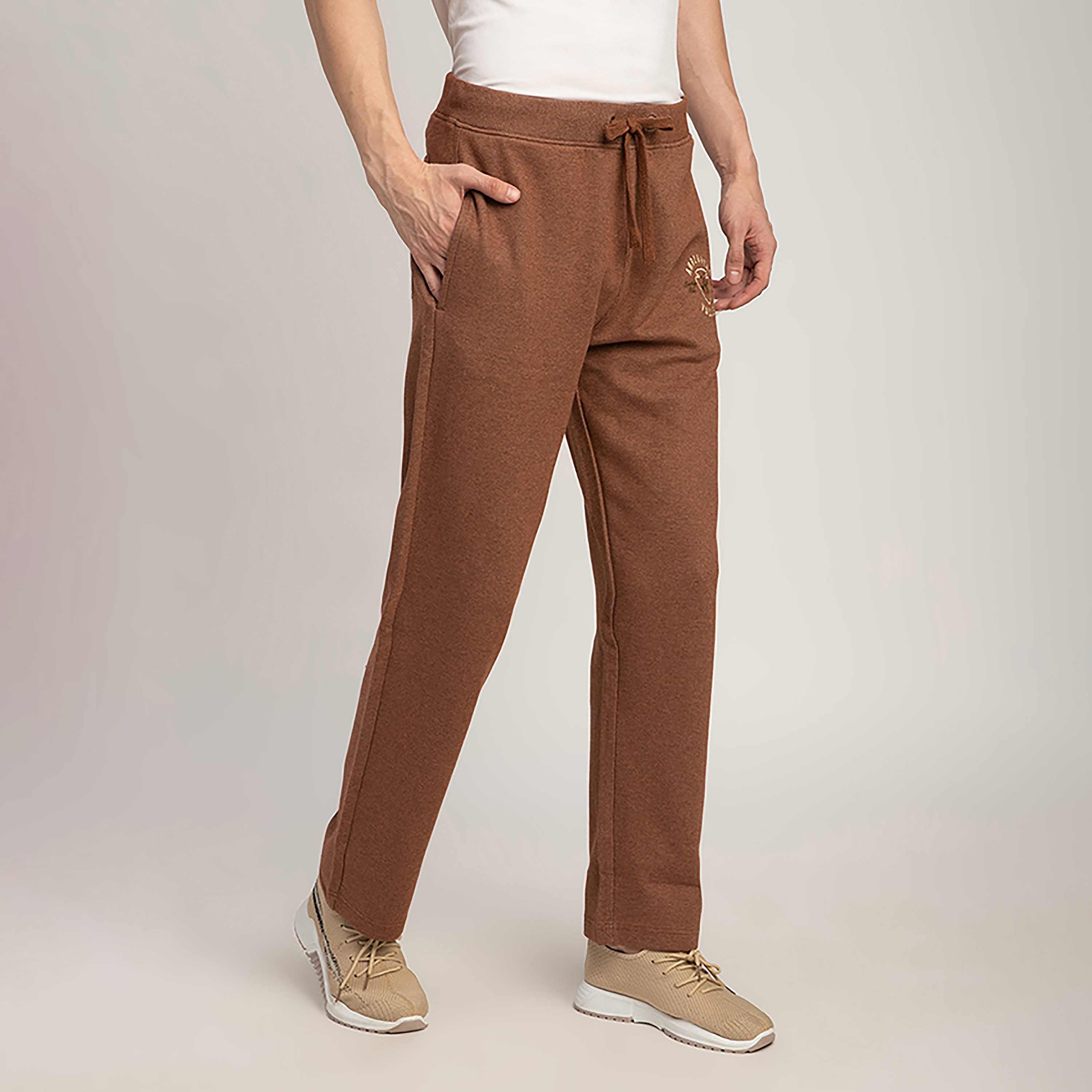 Beverly Hills Polo Club Plain Mid-Rise Drawstring Men's Sweatpants-men-clothing-bottoms-joggers-image-4
