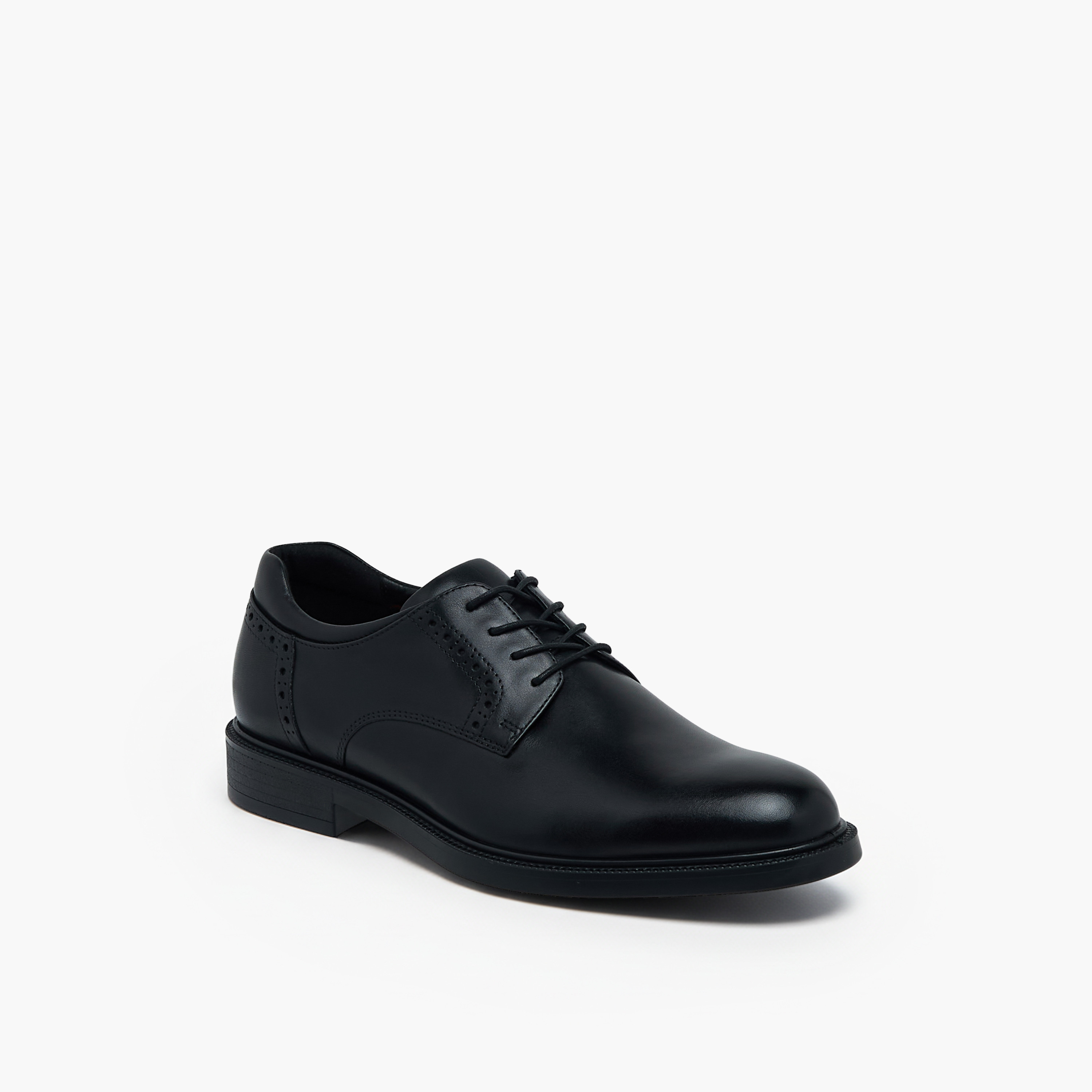 حذاء ديربي جلد طبيعي برباط للرجال من لو كونفور-men-shoes-formalshoes-image-2