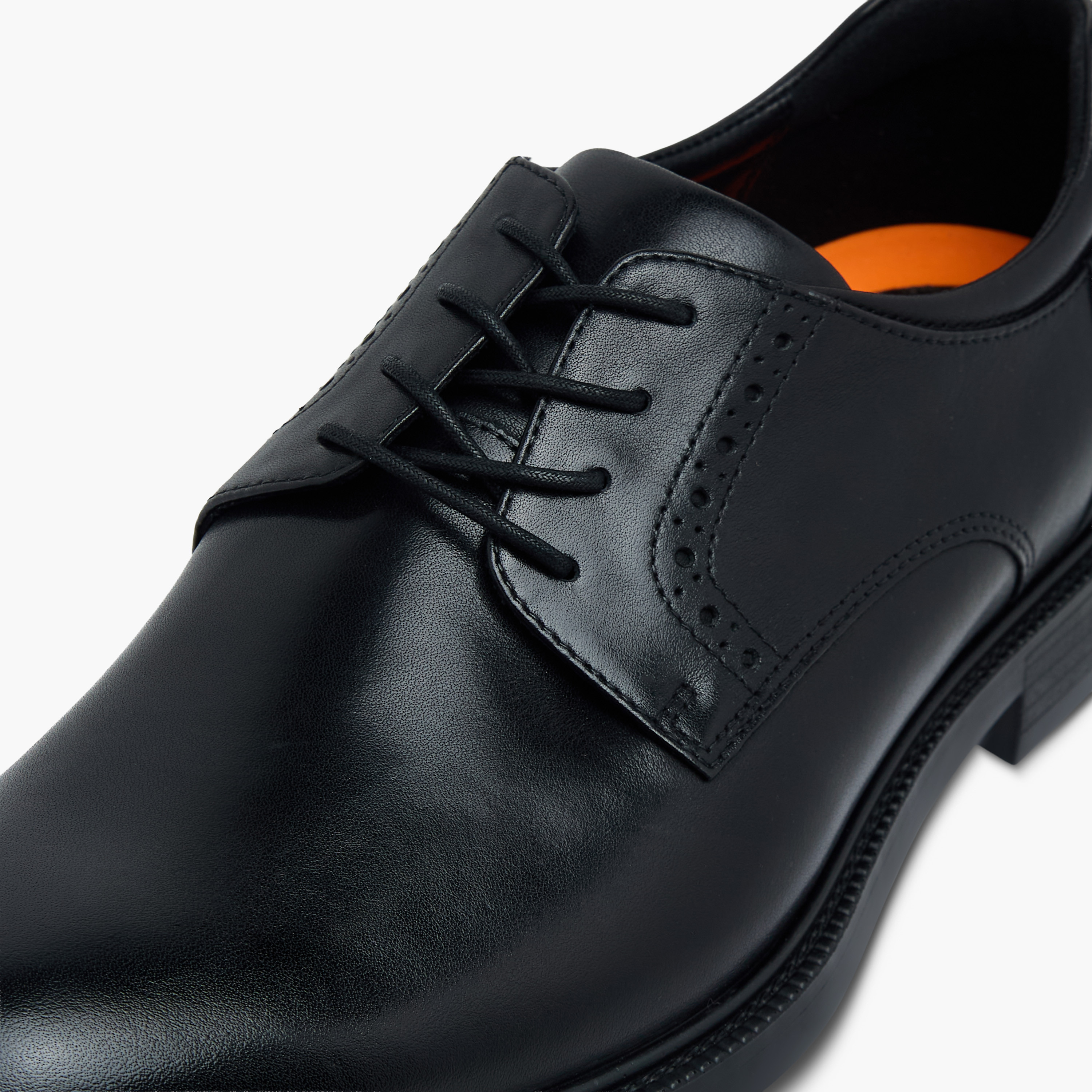حذاء ديربي جلد طبيعي برباط للرجال من لو كونفور-men-shoes-formalshoes-image-4