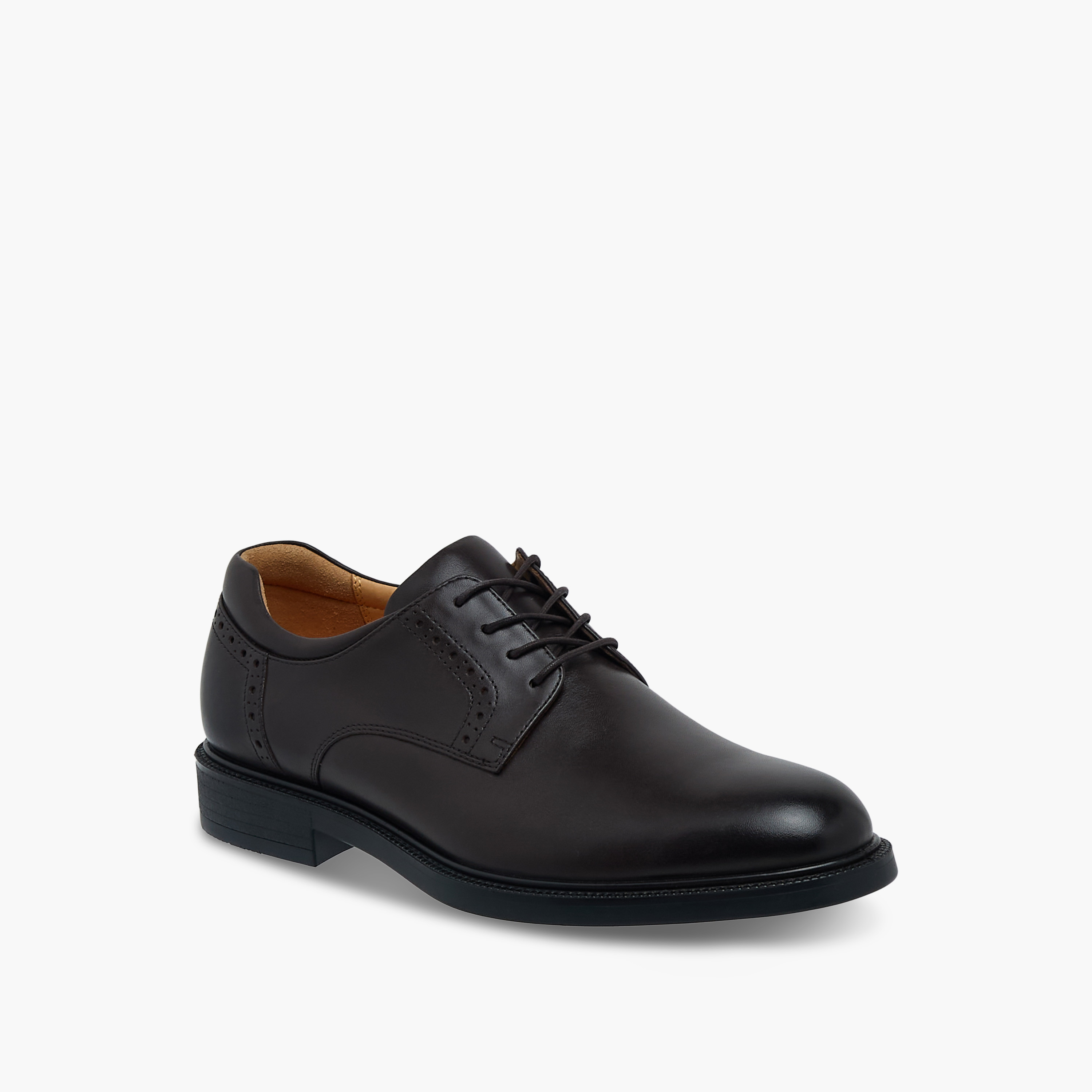 حذاء ديربي جلد طبيعي برباط للرجال من لو كونفور-men-shoes-formalshoes-image-2