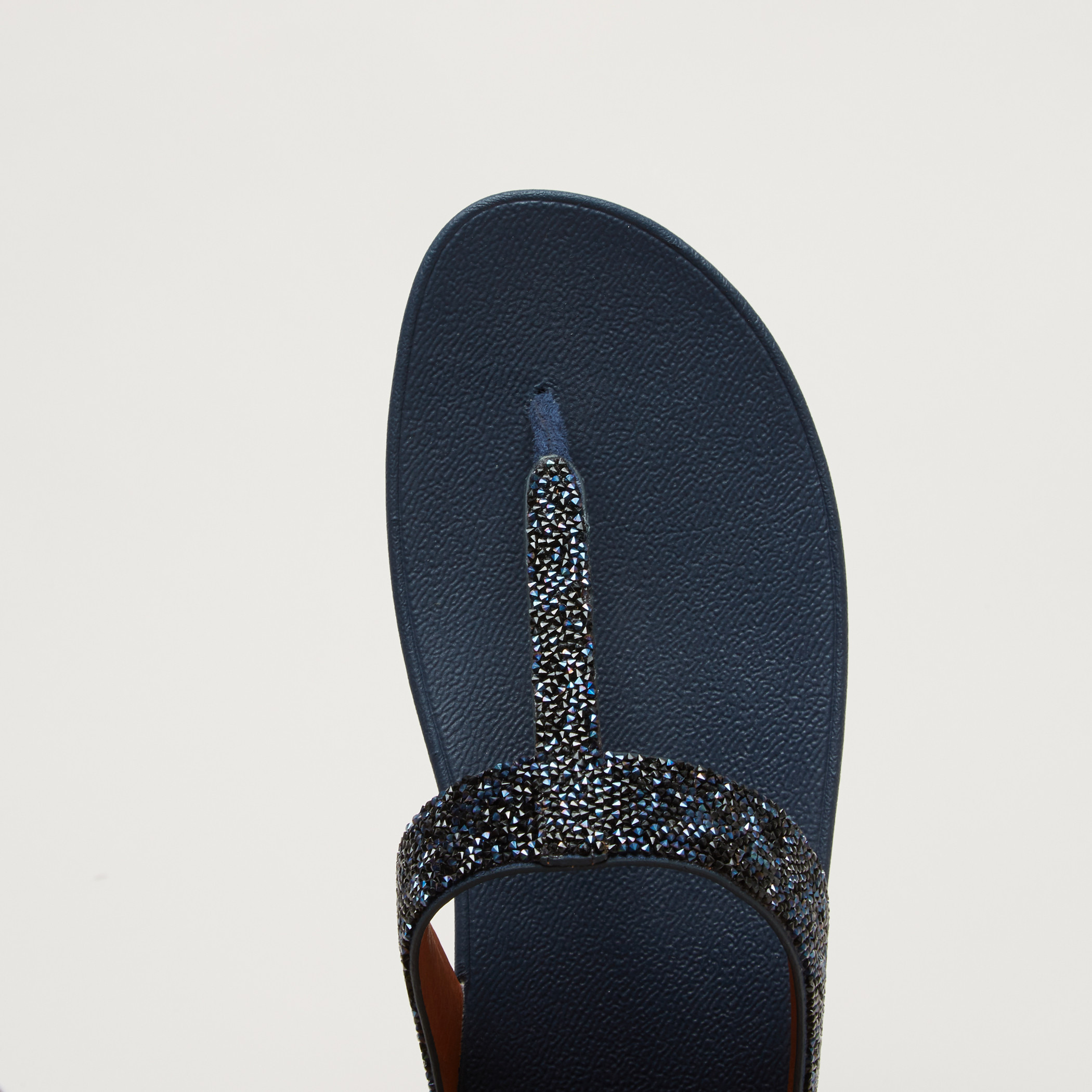 Buy Women s FitFlop Embellished Toe Post Slides Online