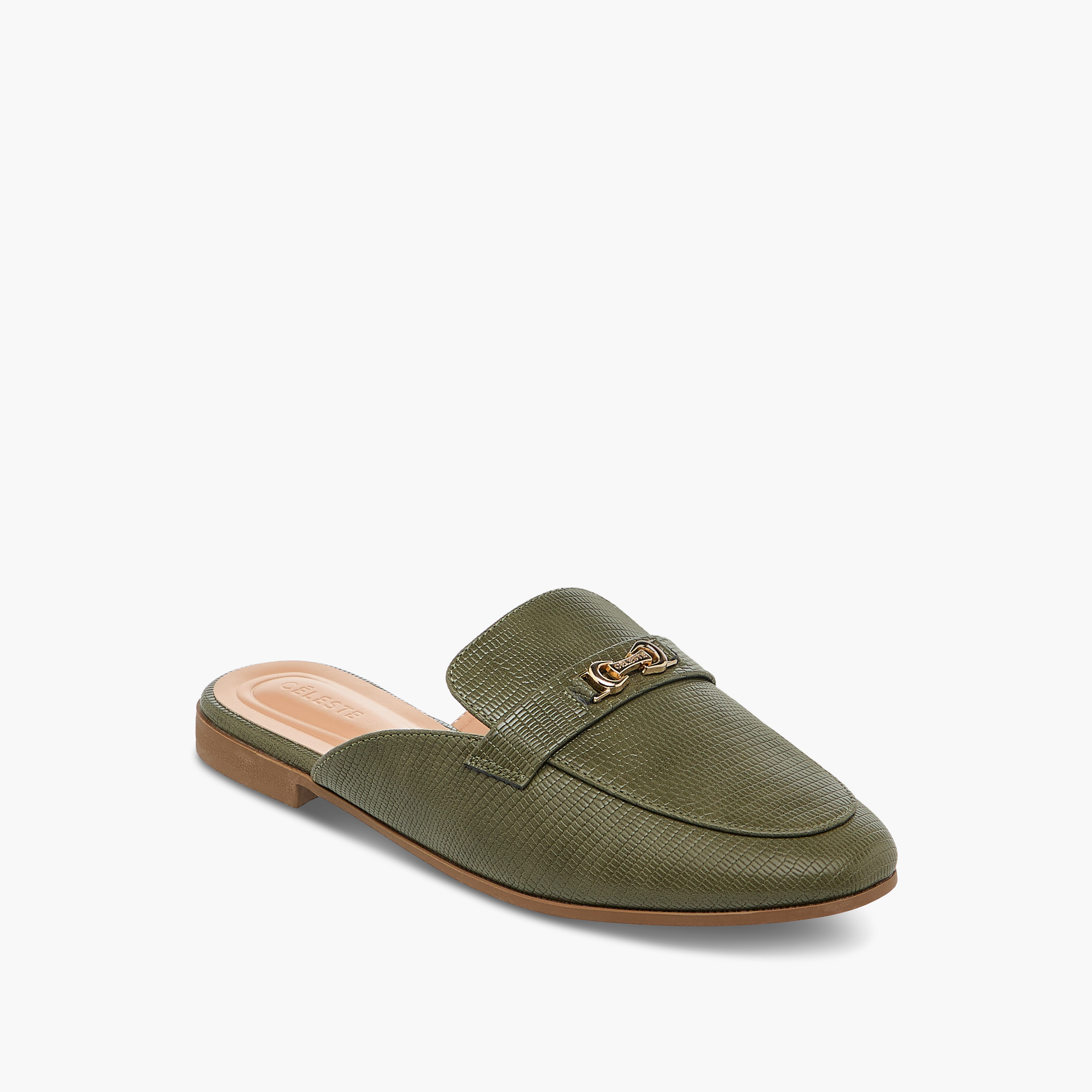 حذاء ميول سهل الارتداء وبارز الملمس للنساء من سيليست-women-shoes-flats-mules-image-2
