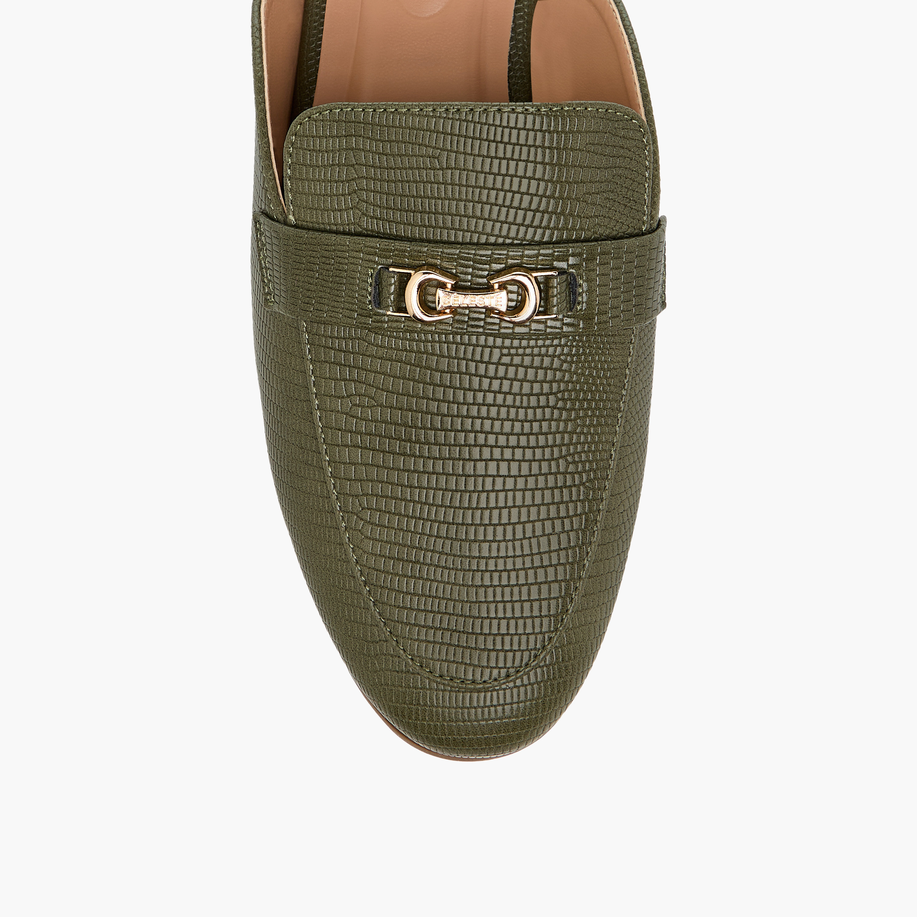 حذاء ميول سهل الارتداء وبارز الملمس للنساء من سيليست-women-shoes-flats-mules-image-4