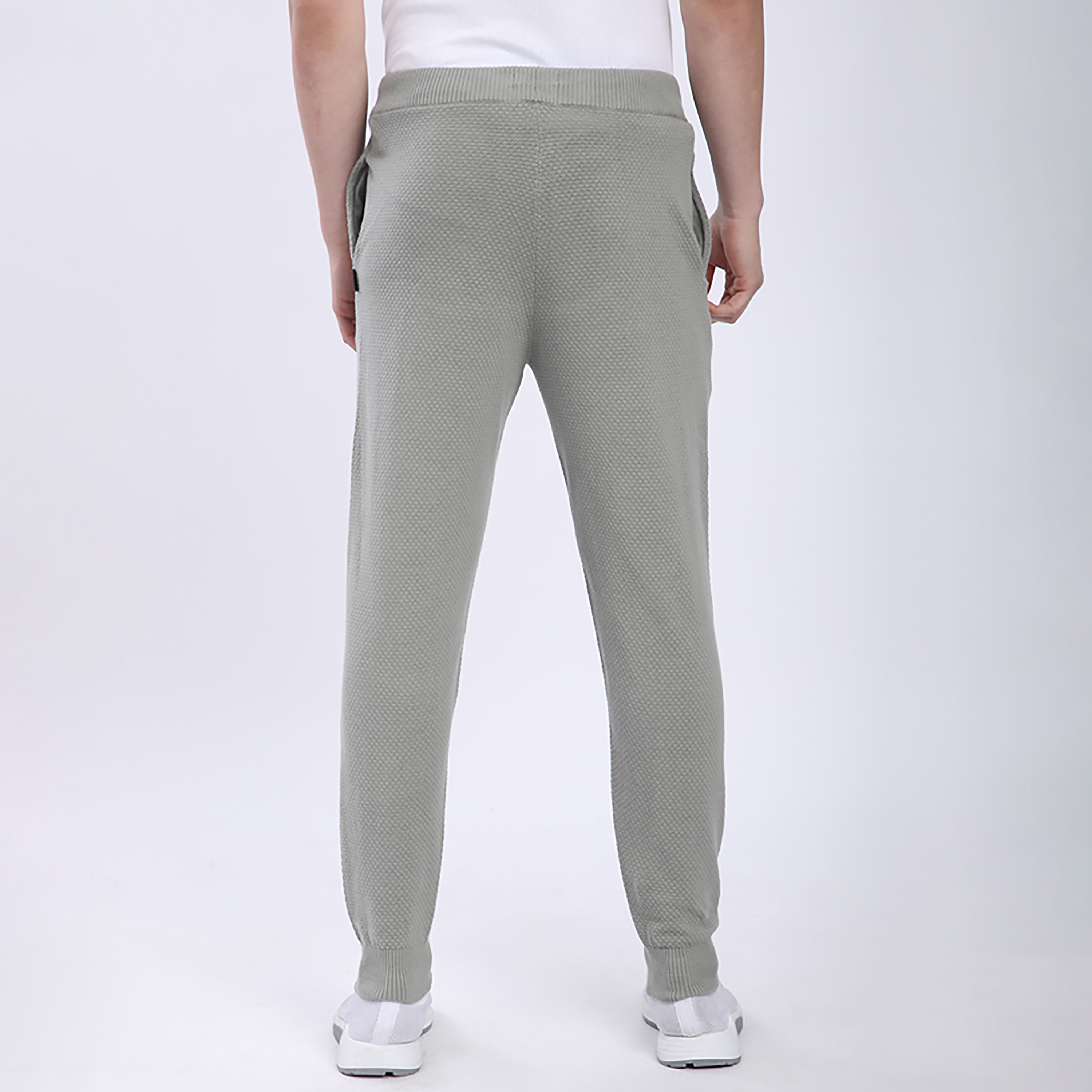 Beverly Hills Polo Club Textured Mid-Rise Drawstring Men's Sweatpants-men-clothing-bottoms-joggers-image-5