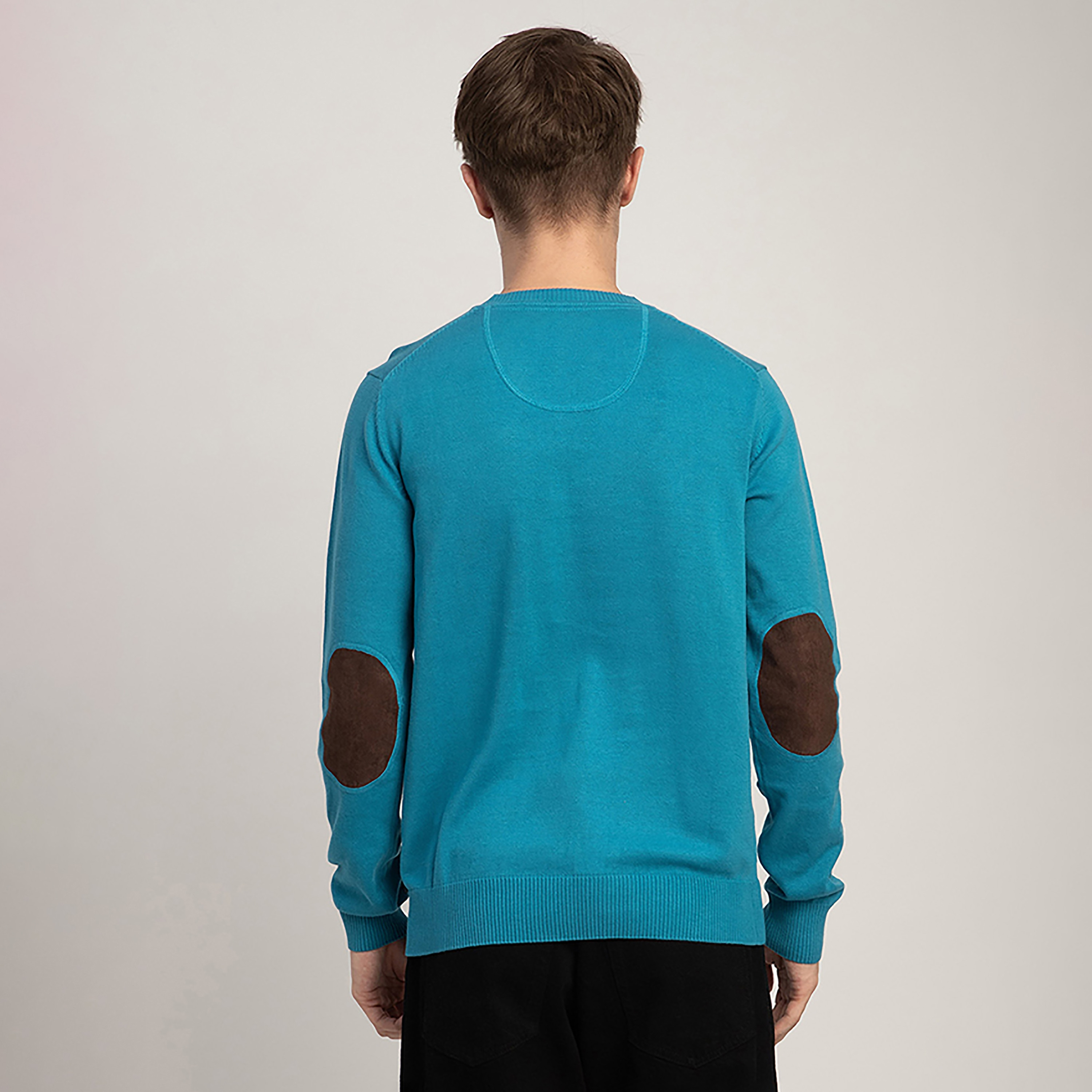 Beverly Hills Polo Club Plain V-Neck Long Sleeves Men's Pullover-men-clothing-sweatersandpullovers-image-5