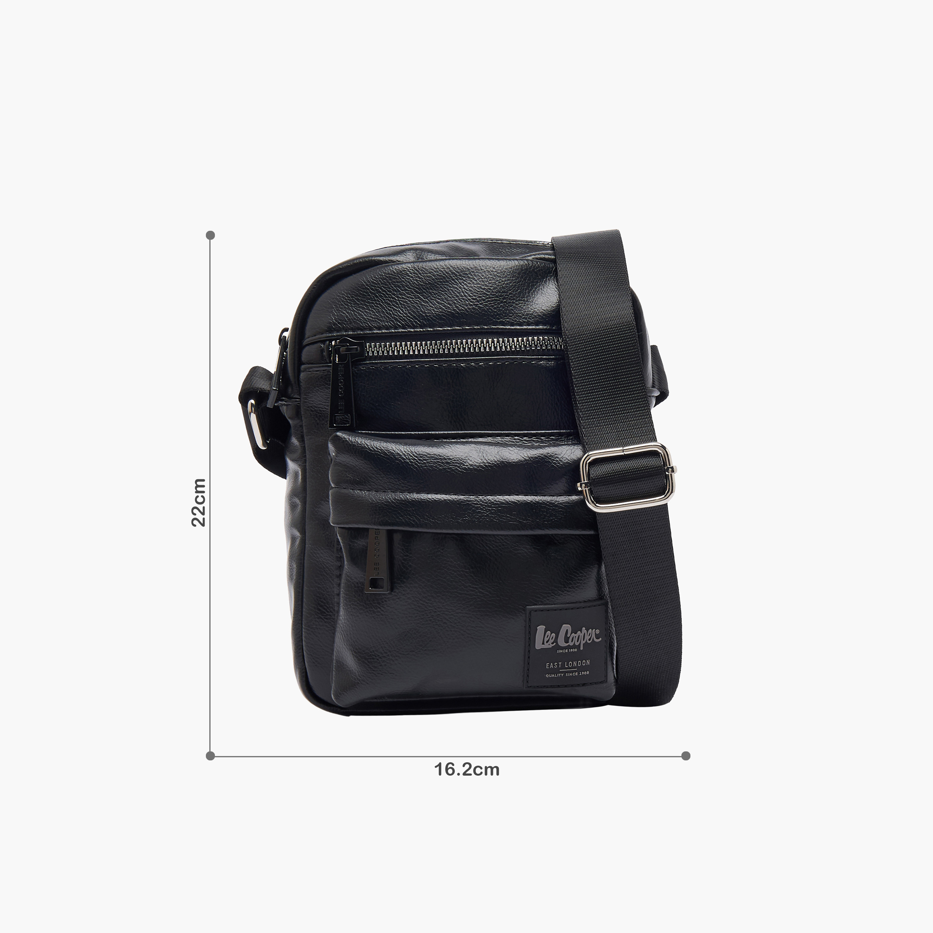 Lee Cooper Men Adjustable Strap Crossbody Bag-travel-accessories-image-2