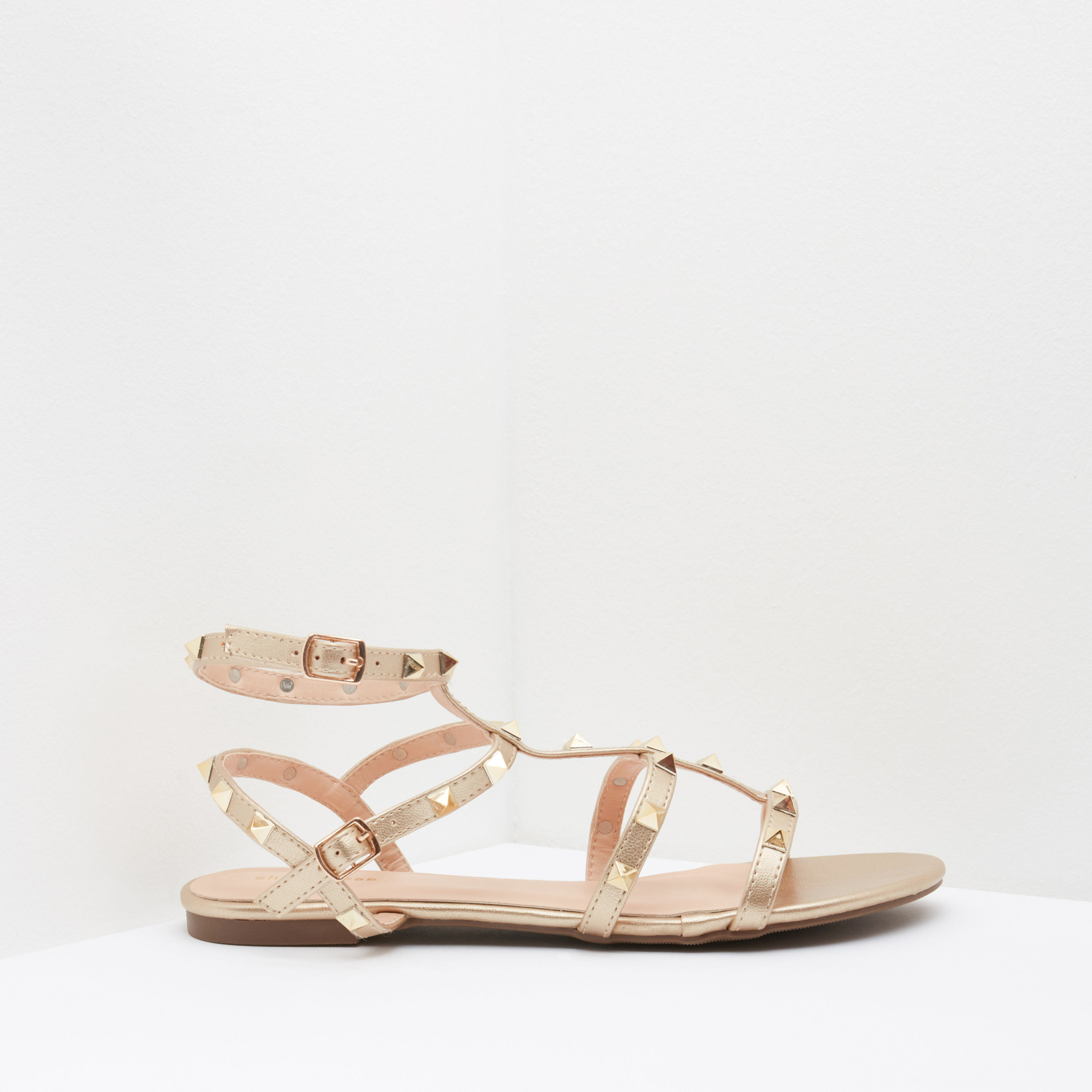 Embellished on sale gladiator sandals