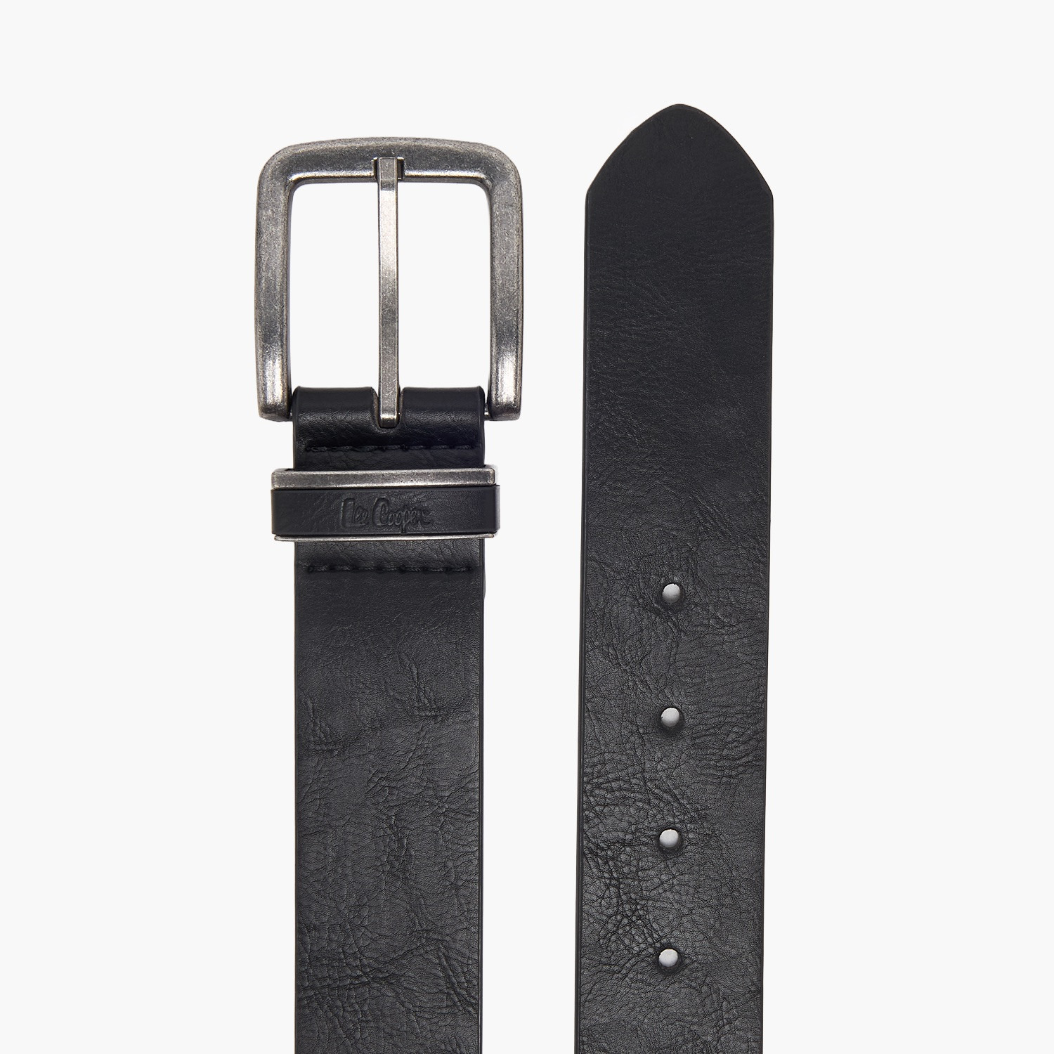 حزام بإبزيم بدبوس للرجال من لي كوبر-men-beltsandwallets-belts-image-3