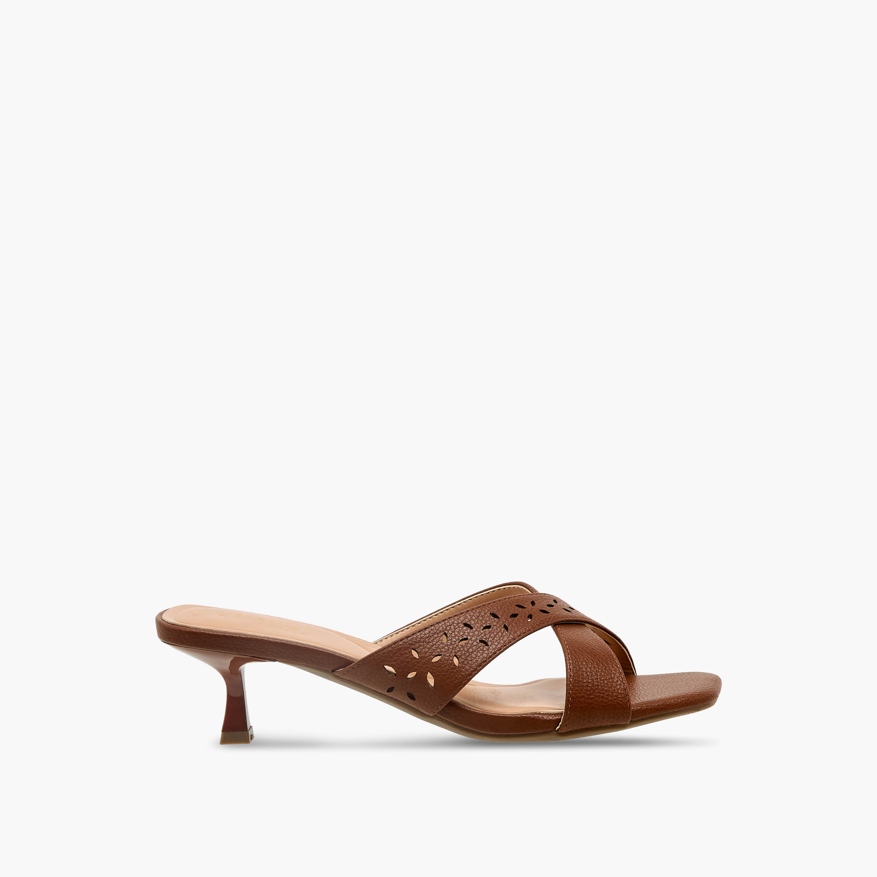 Celeste Women Cross Strap Flared Heel Sandals-women-shoes-sandals-heeled-image-3