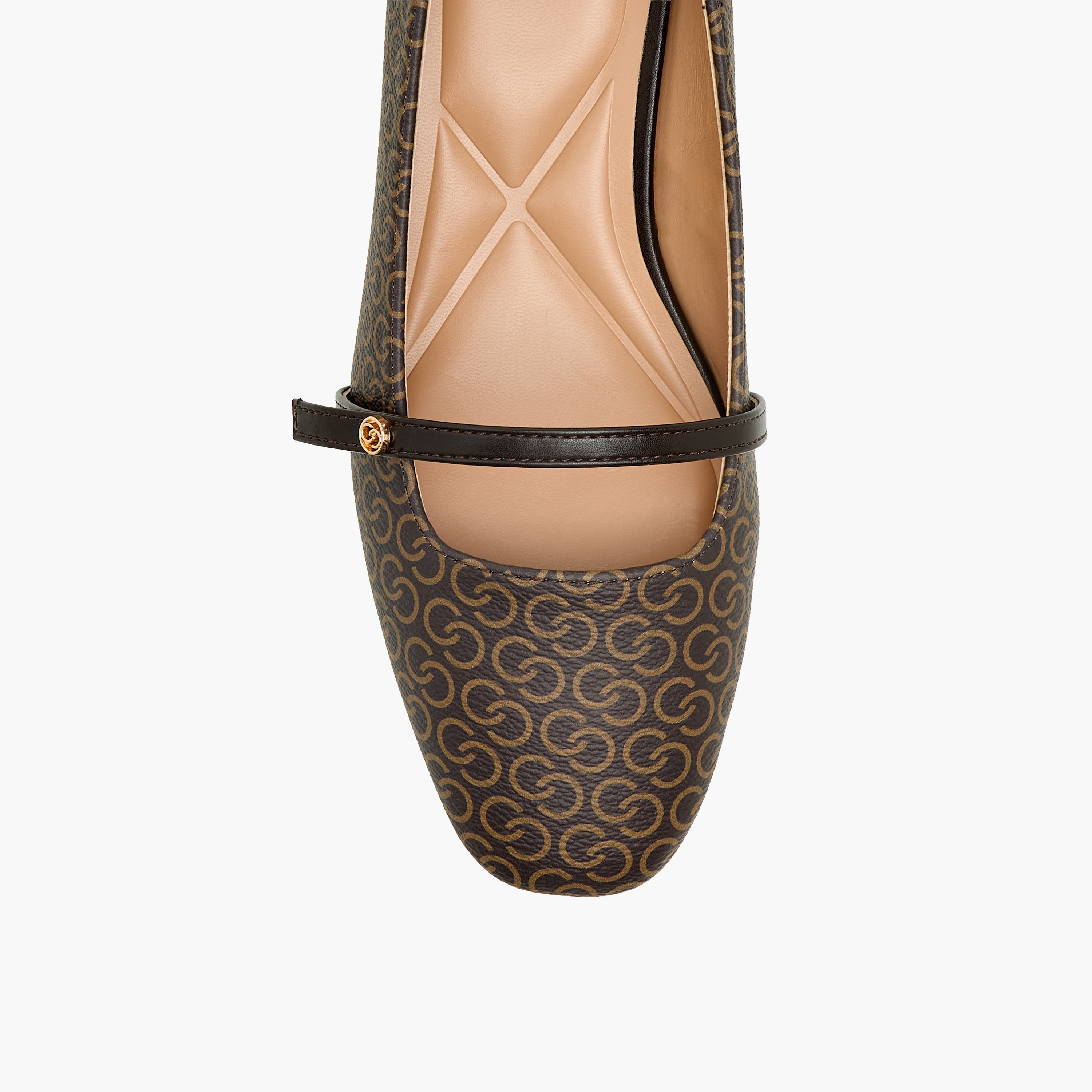 Celeste Women Monogram Print Block Heel Pumps-women-shoes-heels-image-5