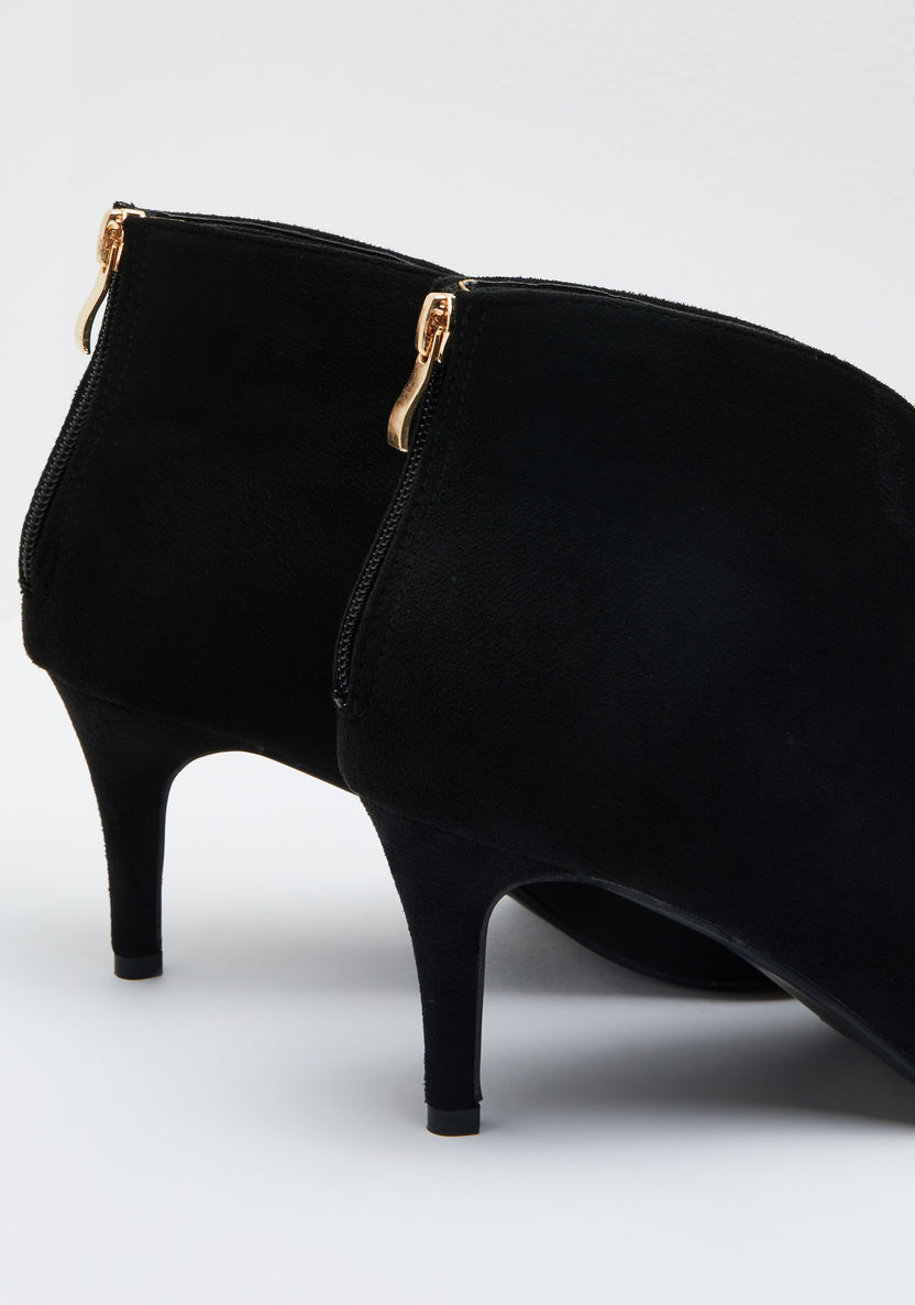High-Top Stiletto Heels with Zip Closure-Women%27s Heel Shoes-image-2