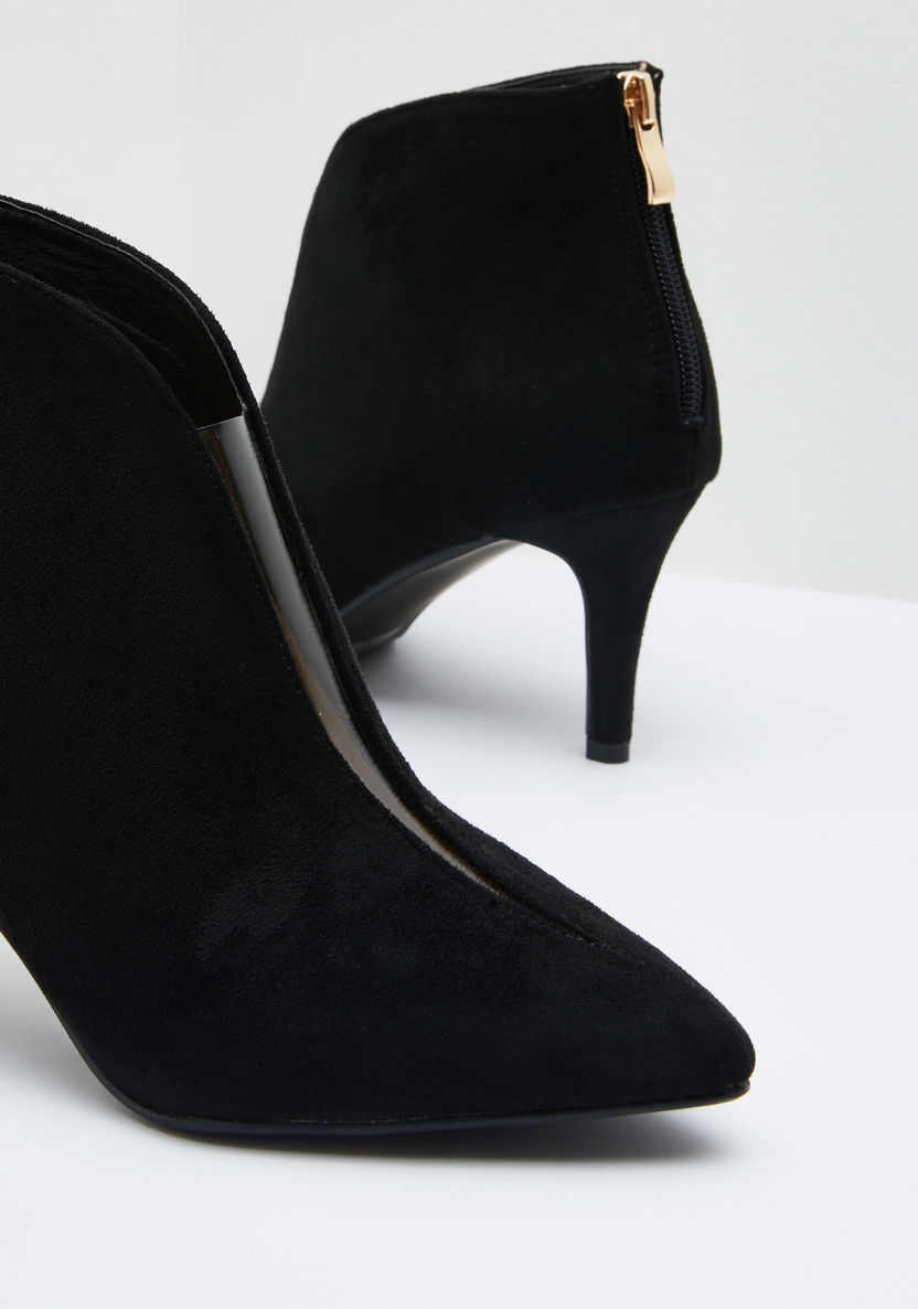High-Top Stiletto Heels with Zip Closure-Women%27s Heel Shoes-image-3