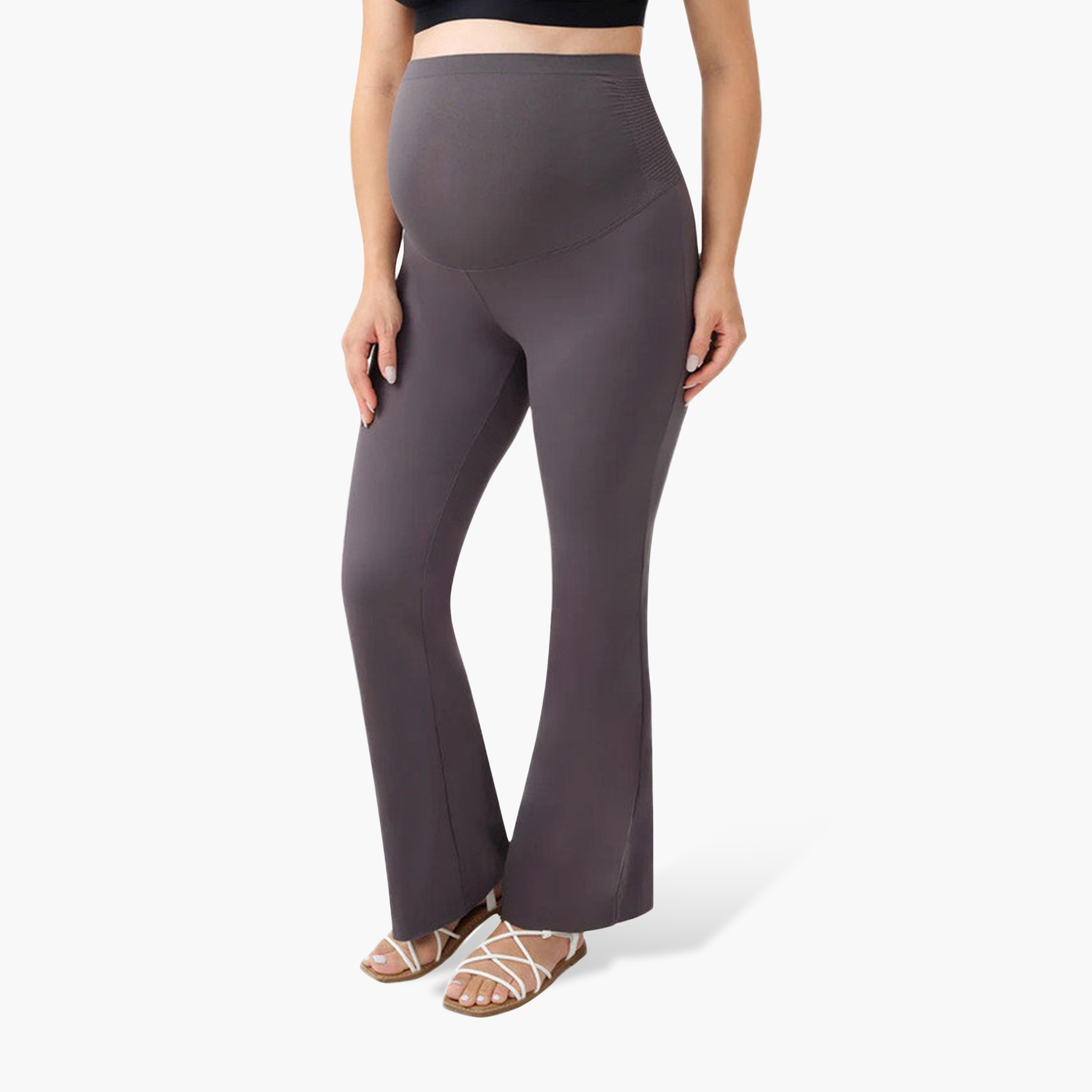 ليجنز رياضي للحوامل قابل للتمدد من موم كوزي-women-clothing-maternity-bottoms-image-1