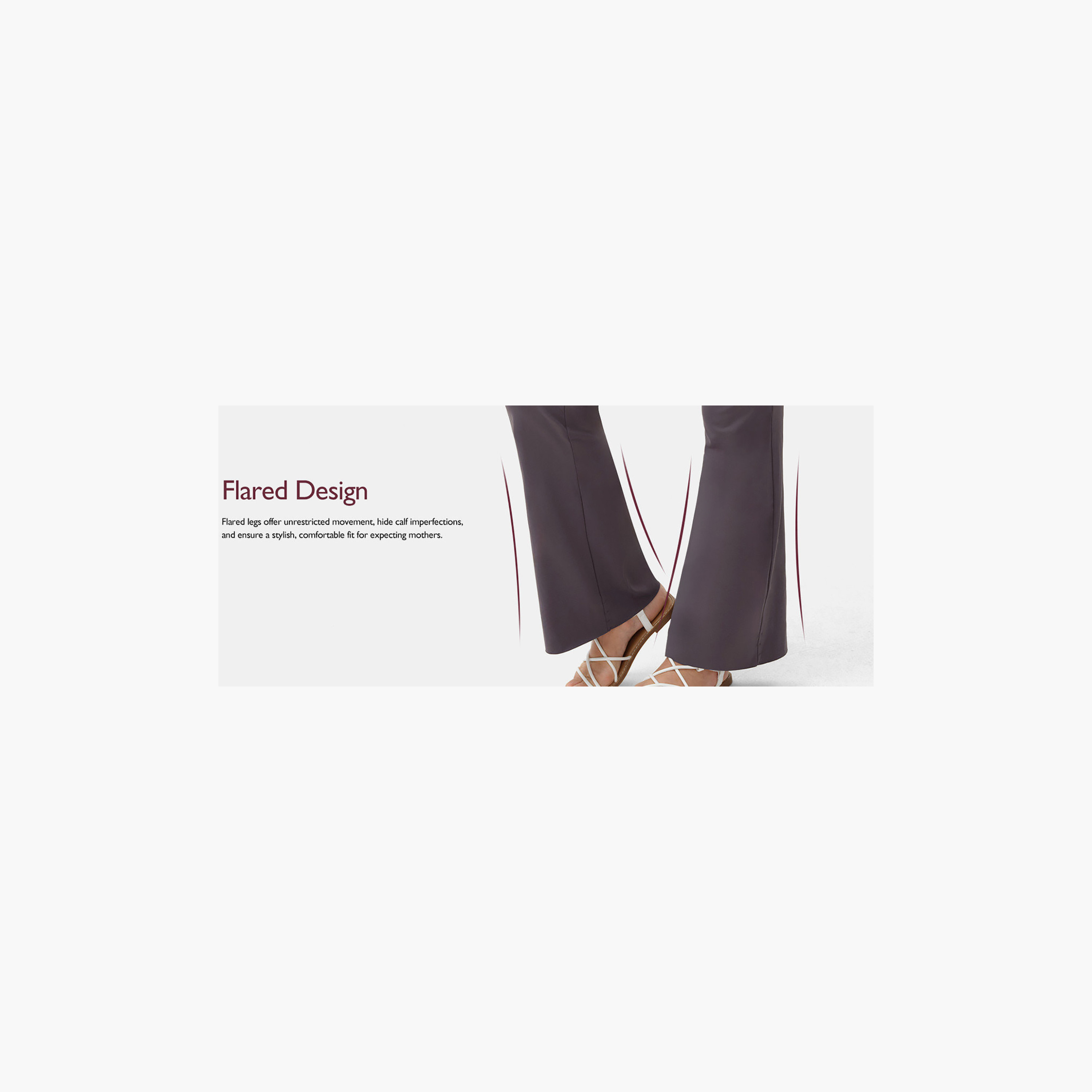 ليجنز رياضي للحوامل قابل للتمدد من موم كوزي-women-clothing-maternity-bottoms-image-2