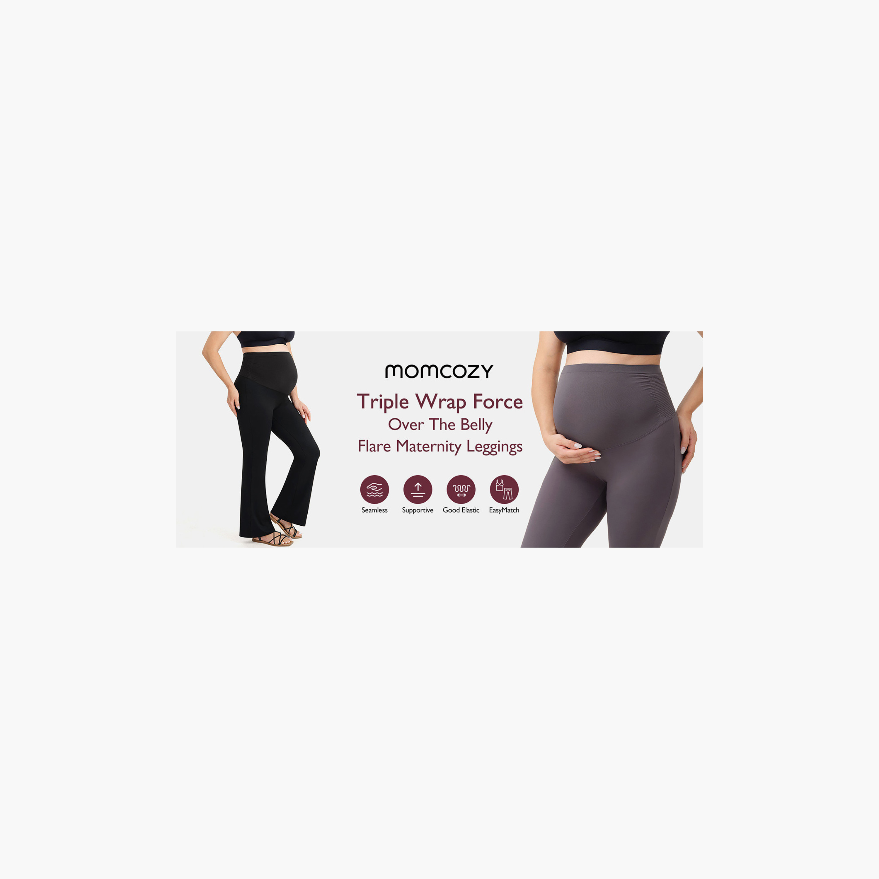 Momcozy Stretchable Maternity Activewear Leggings-women-clothing-maternity-bottoms-image-8