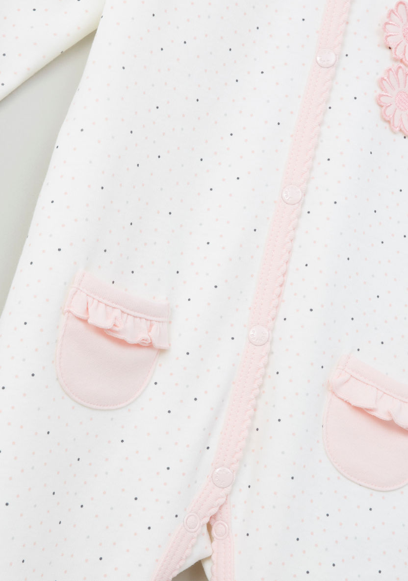 Juniors Printed Applique Detail Sleepsuit-Sleepsuits-image-1