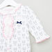 Juniors Printed Sleepsuit with Applique and Long Sleeves-Sleepsuits-thumbnail-1