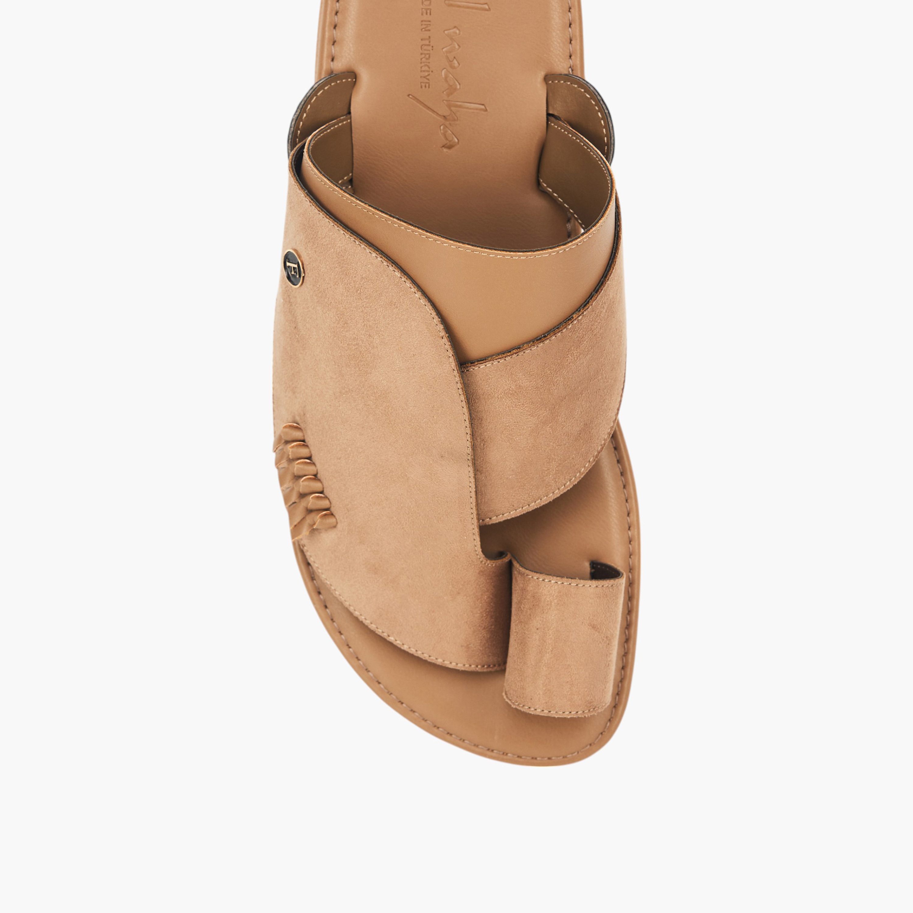 Al Waha Arabic Sandals with Toe Loop - Ramadan Collection-men-shoes-sandals-image-3