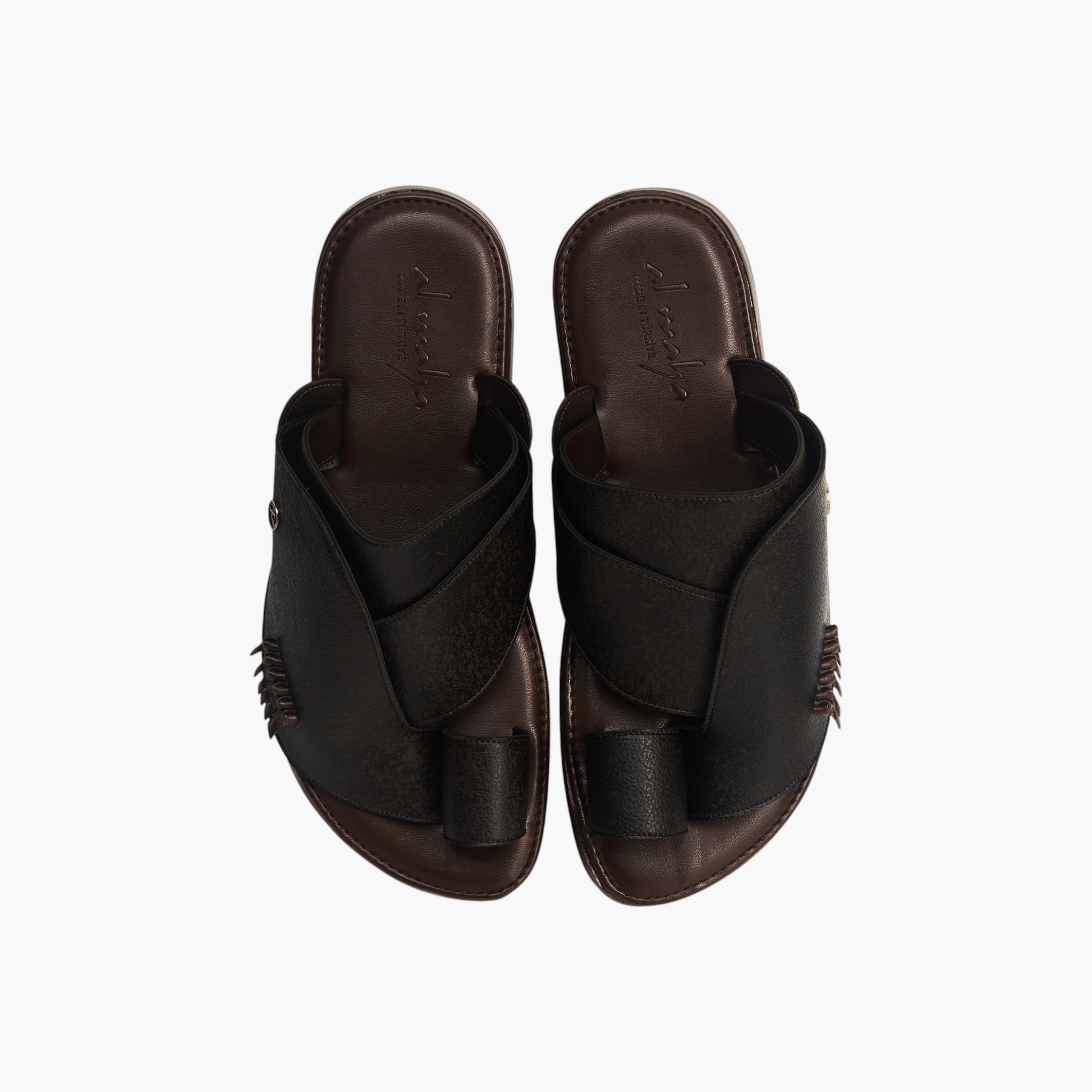 Al Waha Arabic Sandals with Toe Loop - Ramadan Collection-men-shoes-sandals-image-1