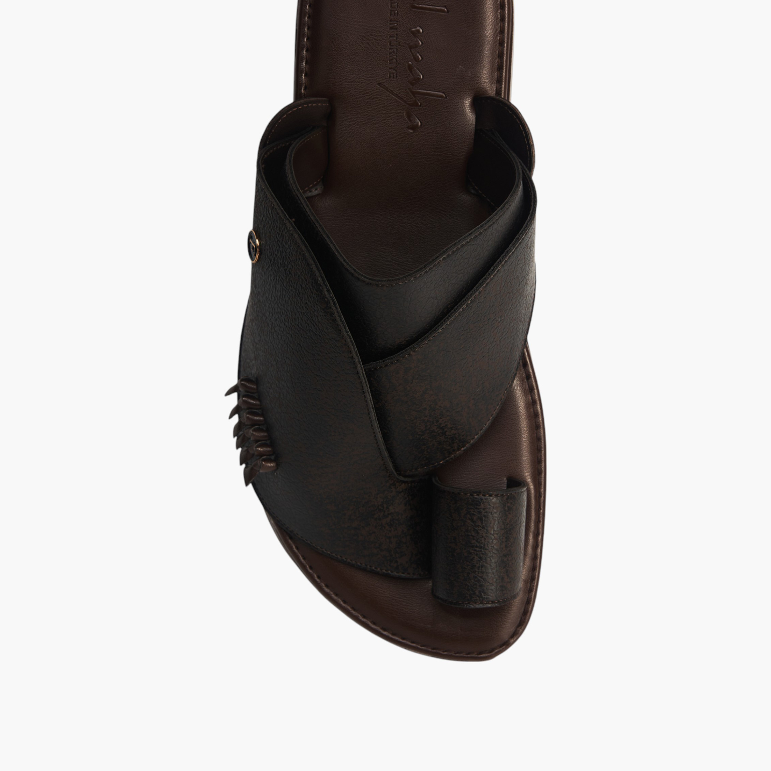 Al Waha Arabic Sandals with Toe Loop - Ramadan Collection-men-shoes-sandals-image-3