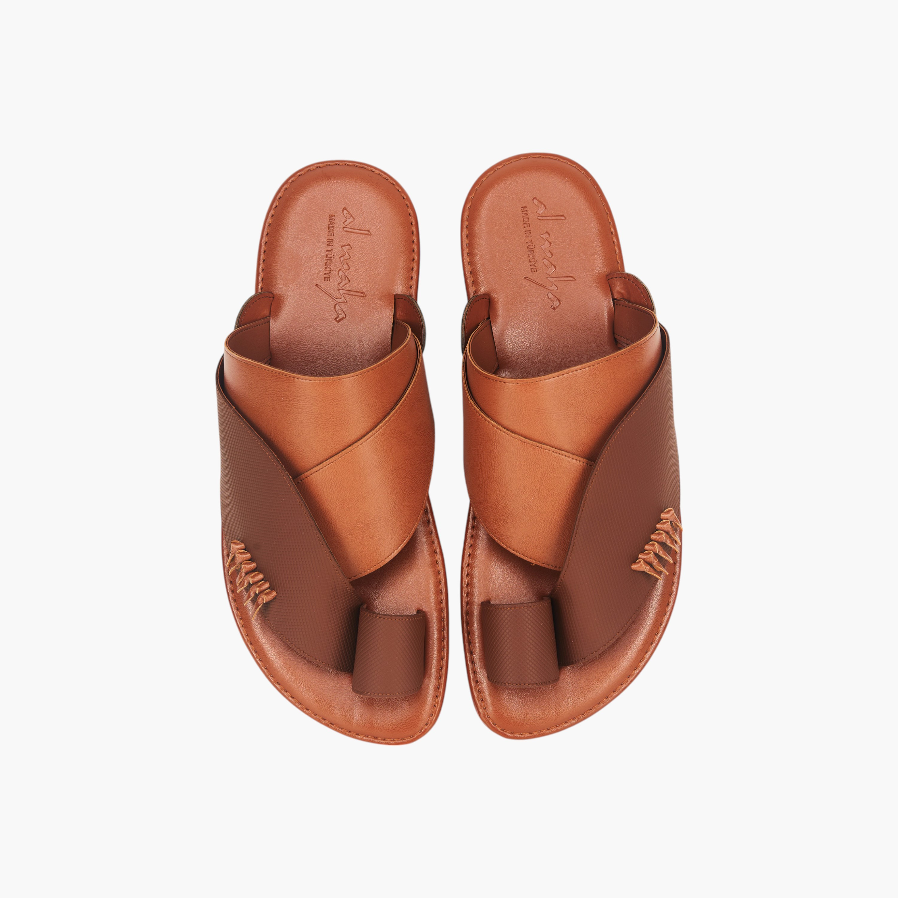 Al Waha Arabic Sandals with Toe Loop - Ramadan Collection-men-shoes-sandals-image-1