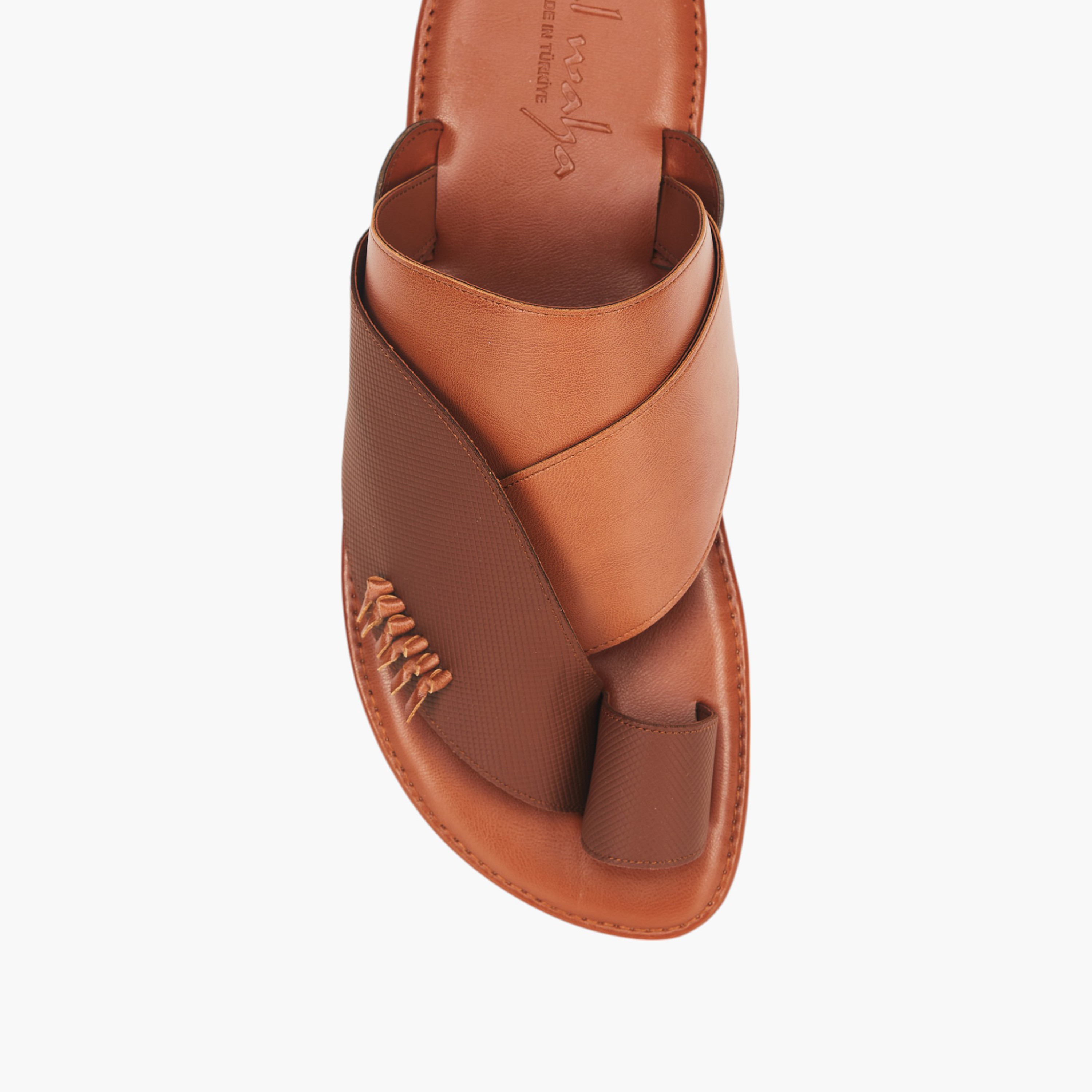 Al Waha Arabic Sandals with Toe Loop - Ramadan Collection-men-shoes-sandals-image-3