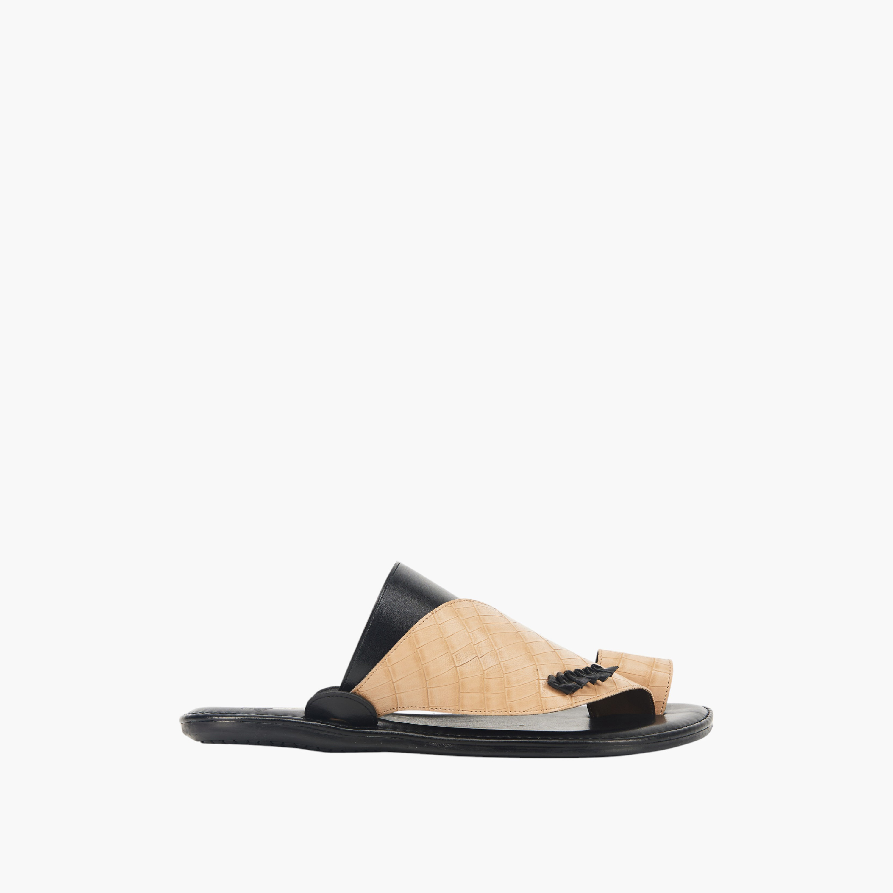 Al Waha Arabic Sandals with Toe Loop - Ramadan Collection-men-shoes-sandals-image-2