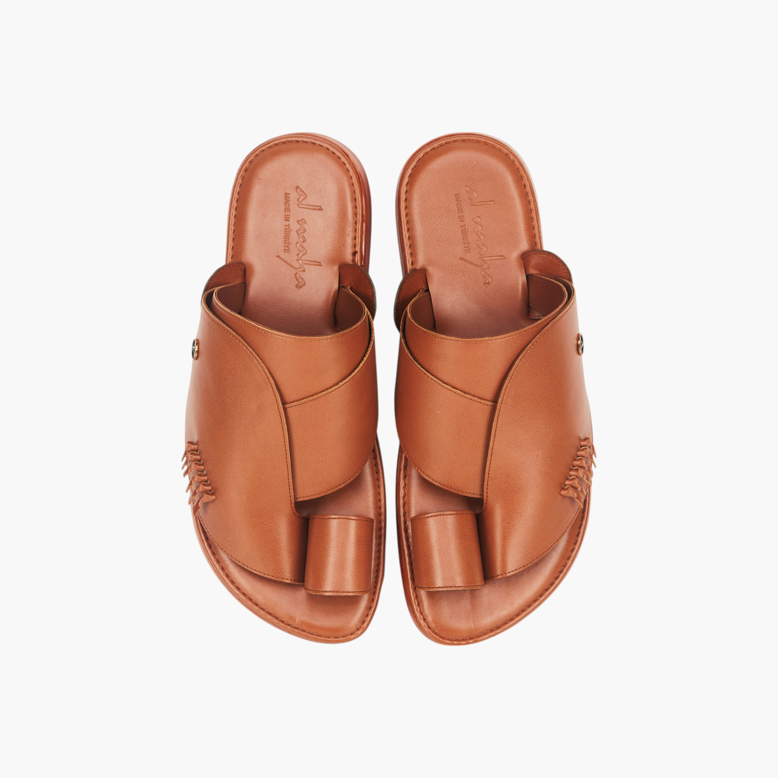 Al Waha Arabic Sandals with Toe Loop - Ramadan Collection-men-shoes-sandals-image-1