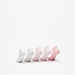 Dash Textured Ankle Length Socks - Set of 5-Girl%27s Socks & Tights-thumbnailMobile-2
